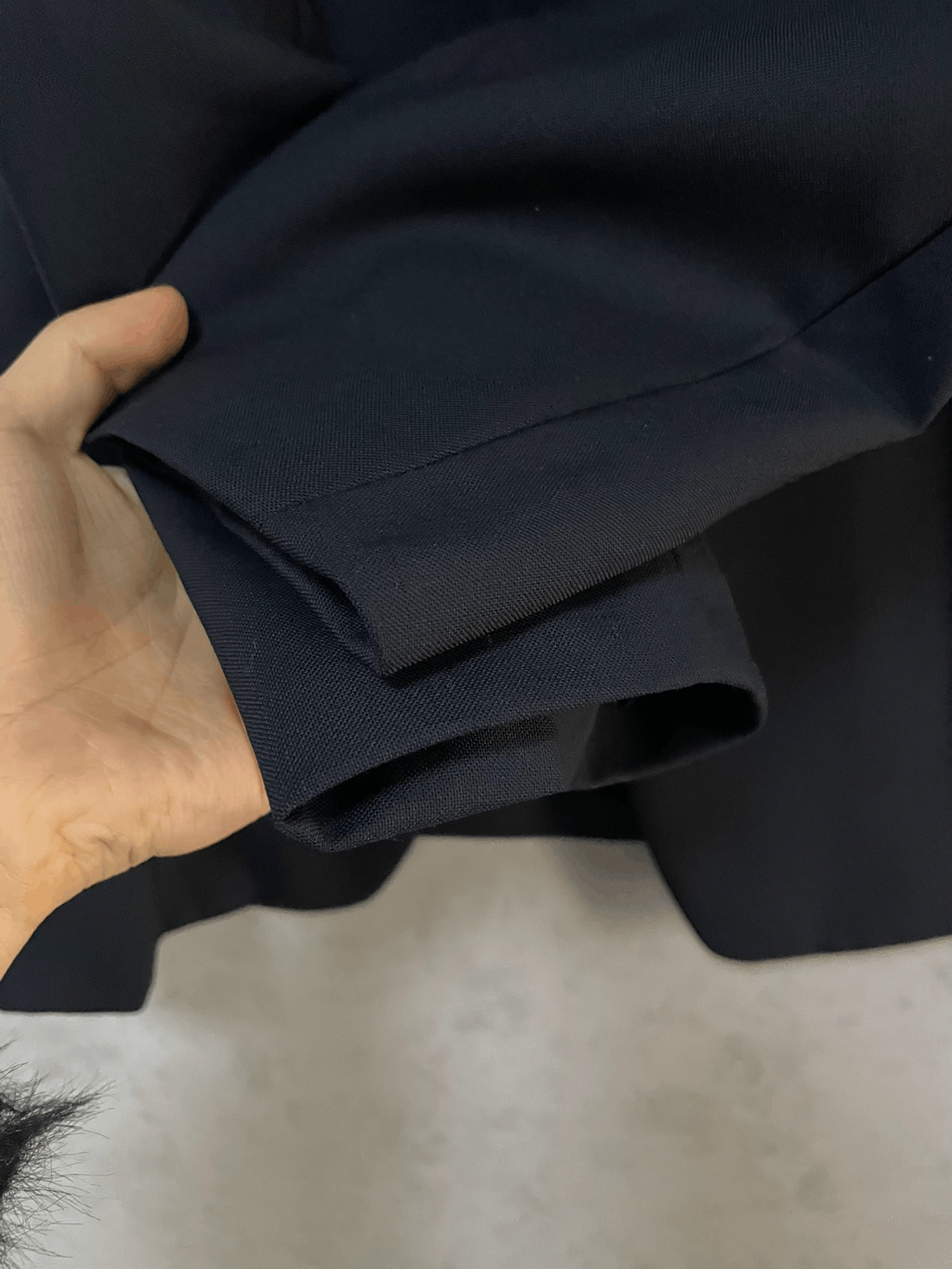 Maison Margiela Maison Margiela Navy Wool Sleeveless Jacket Size US S / EU 44-46 / 1 - 6 Thumbnail