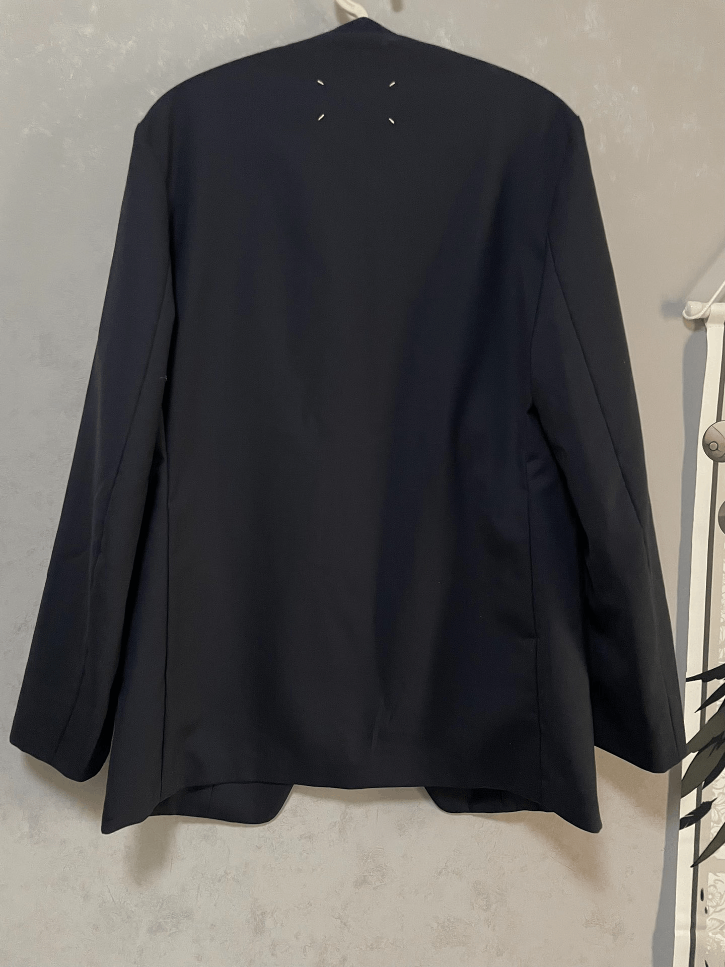 Maison Margiela Maison Margiela Navy Wool Sleeveless Jacket Size US S / EU 44-46 / 1 - 2 Thumbnail