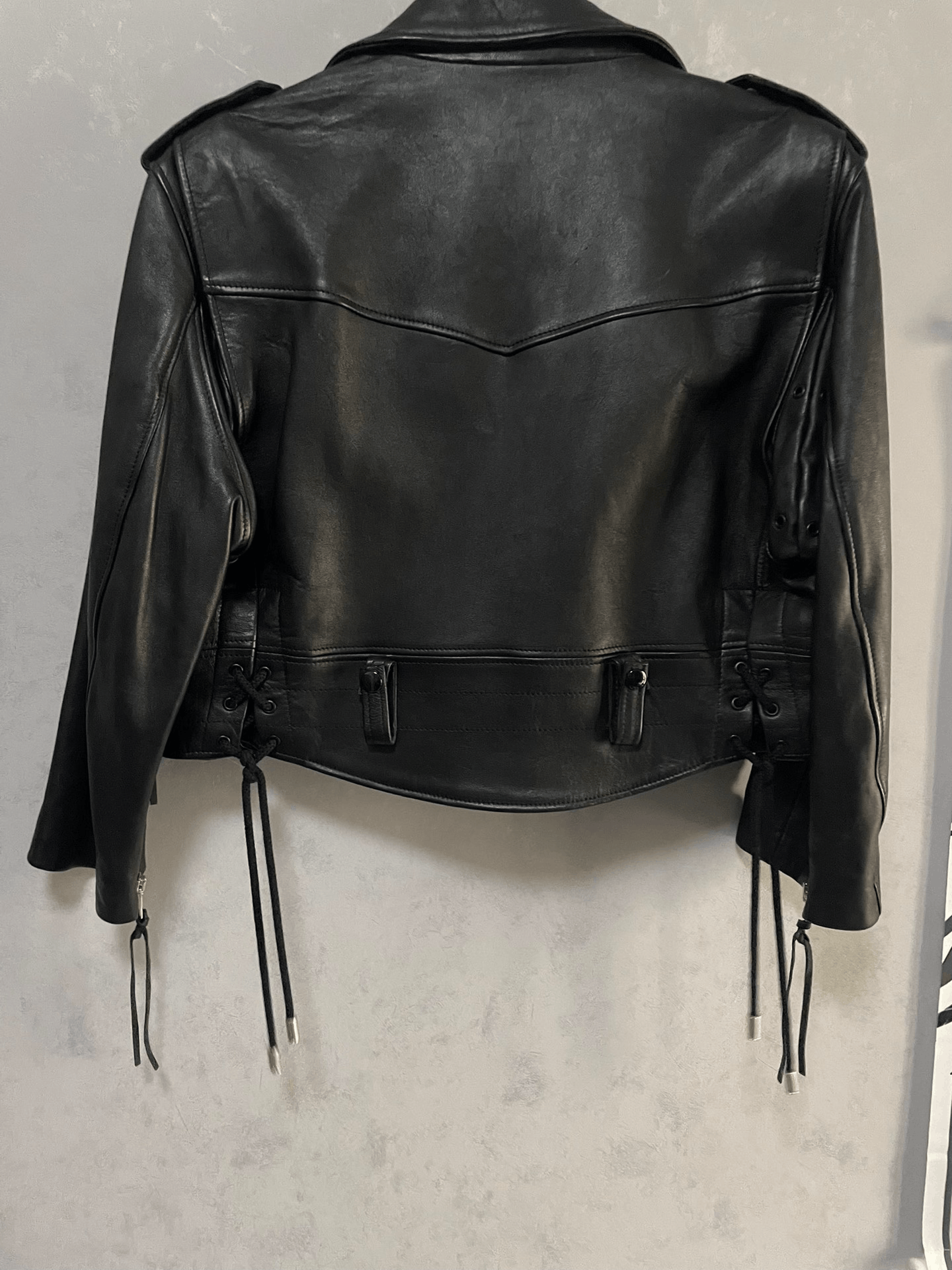 Maison Margiela Maison Margiela Lambskin Biker Jacket Size US XXS / EU 40 - 2 Thumbnail