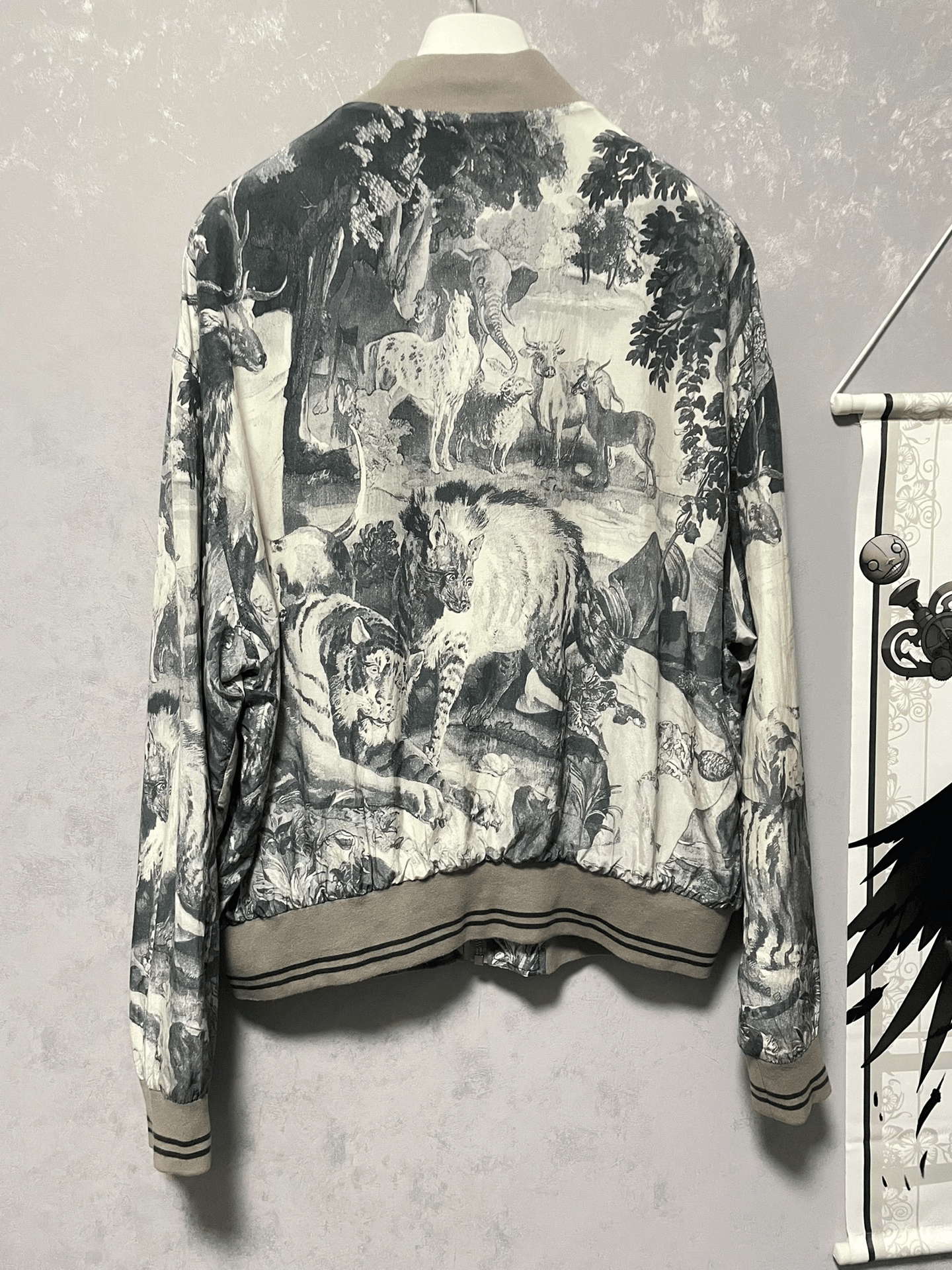 Maison Margiela Maison Margiela Animal Print Silk Jacket Size US M / EU 48-50 / 2 - 2 Thumbnail