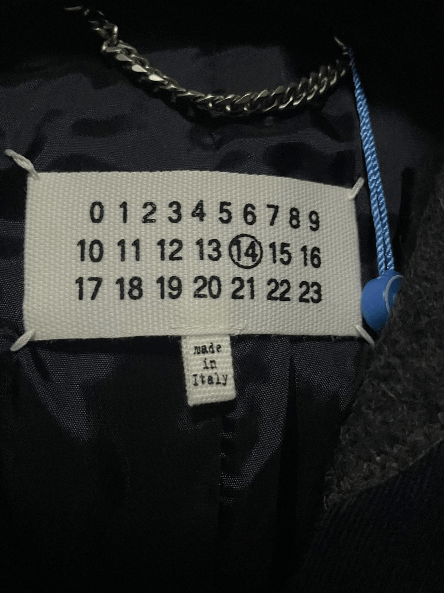 Maison Margiela Maison Margiela Navy Wool Coat Size 50 Size US M / EU 48-50 / 2 - 8 Thumbnail