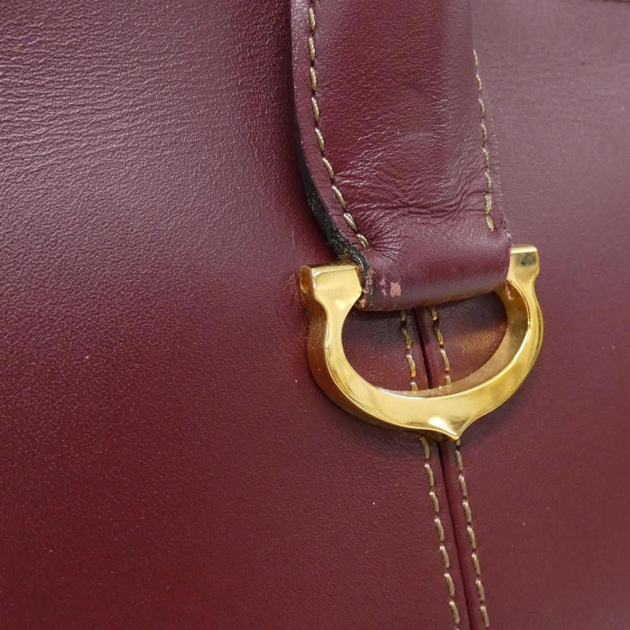 Cartier Cartier Cartier Leather Shoulder Bag Leather Shoulder Bag DUTY FREE for USA Size ONE SIZE - 6 Thumbnail