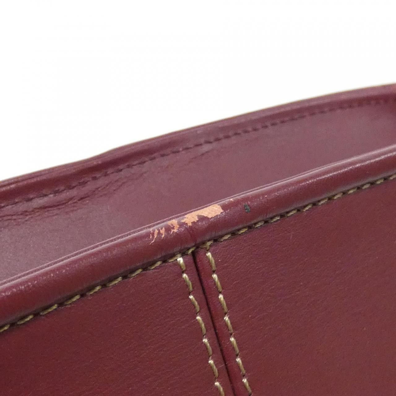 Cartier Cartier Cartier Leather Shoulder Bag Leather Shoulder Bag DUTY FREE for USA Size ONE SIZE - 5 Thumbnail