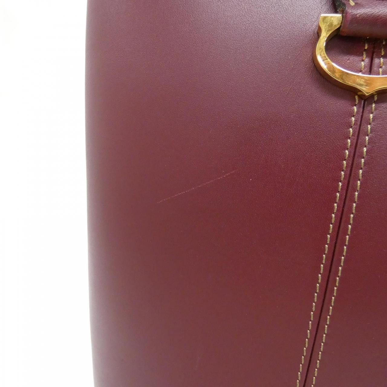 Cartier Cartier Cartier Leather Shoulder Bag Leather Shoulder Bag DUTY FREE for USA Size ONE SIZE - 4 Thumbnail