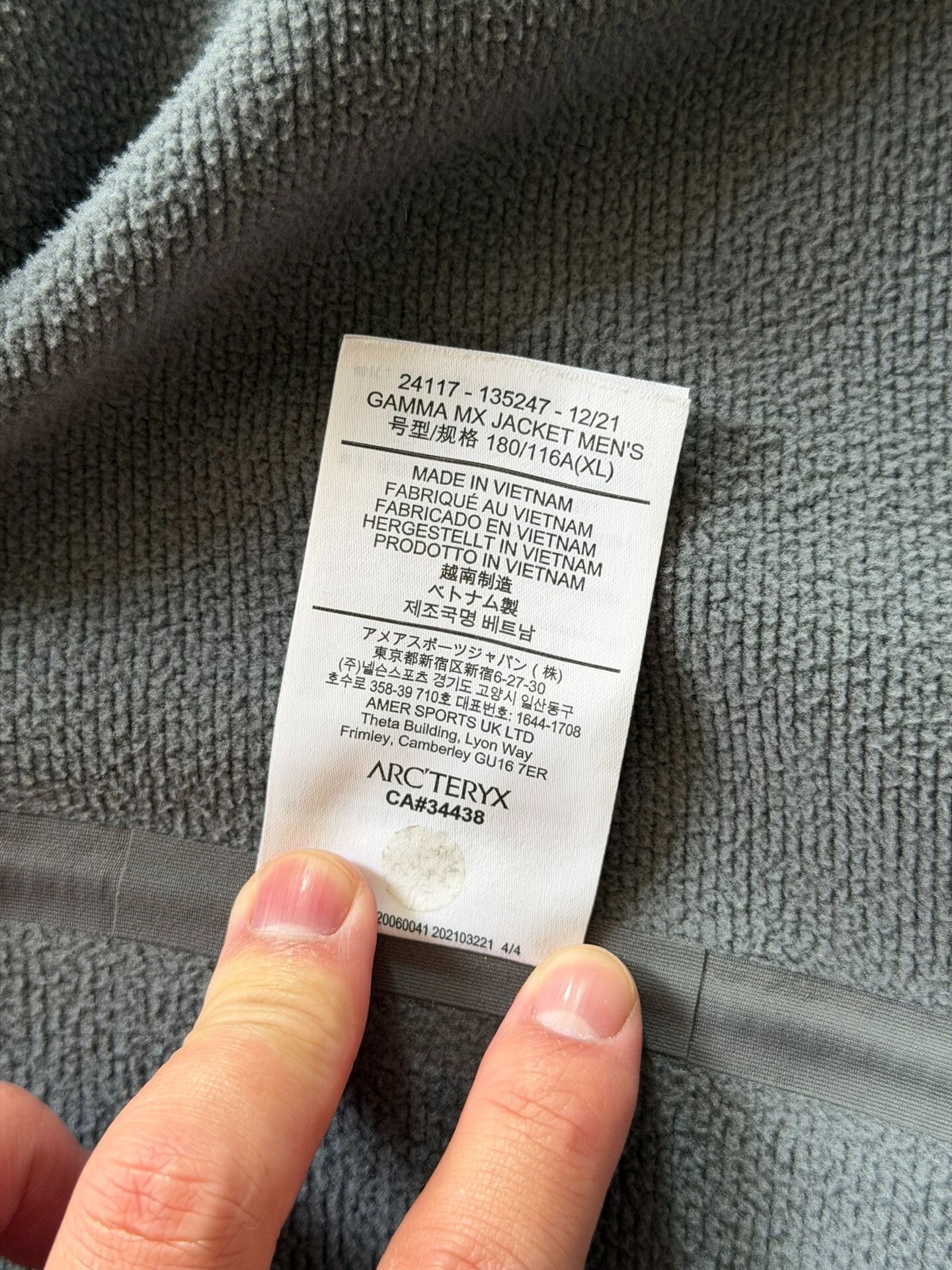 Arc'teryx Arcteryx Gamma MX Jacket Men's XL Size US XL / EU 56 / 4 - 8 Thumbnail