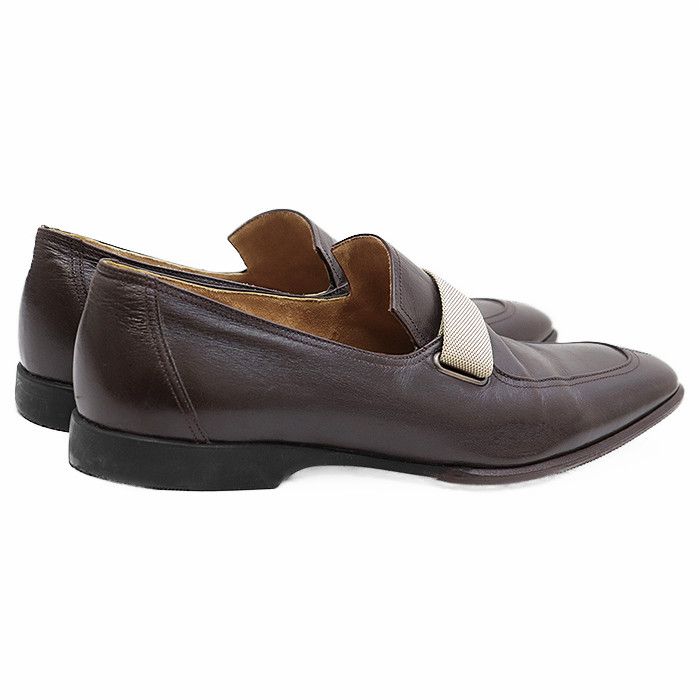 Hermes Hermes Hermès Leather Loafer 41.5 Leather Shoes DUTY FREE for USA Size ONE SIZE - 13 Thumbnail