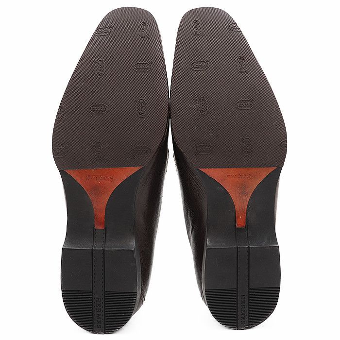 Hermes Hermes Hermès Leather Loafer 41.5 Leather Shoes DUTY FREE for USA Size ONE SIZE - 9 Thumbnail