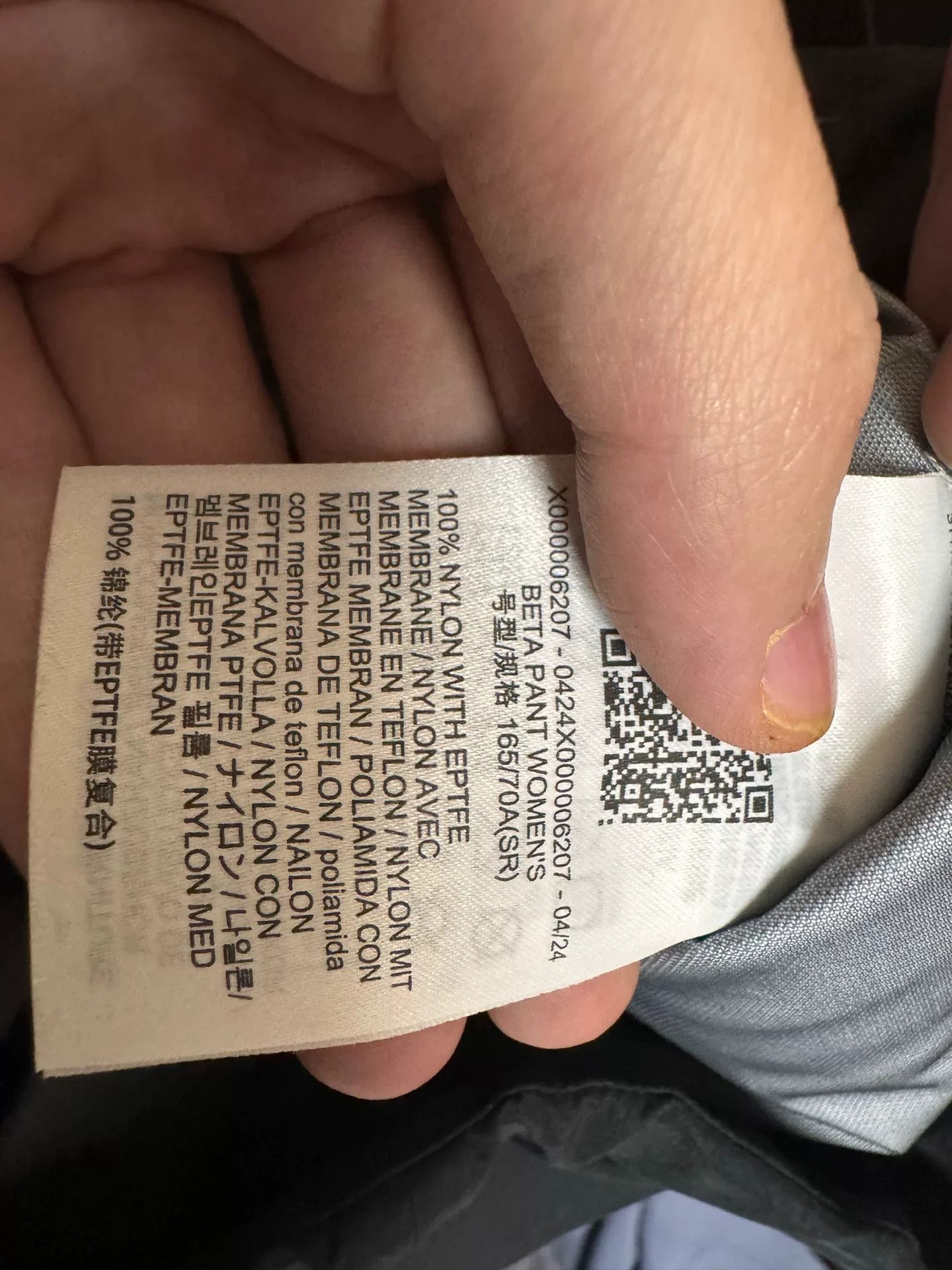 Arc'teryx Arcteryx Beta Women's Waterproof Pants Size 23" - 9 Thumbnail