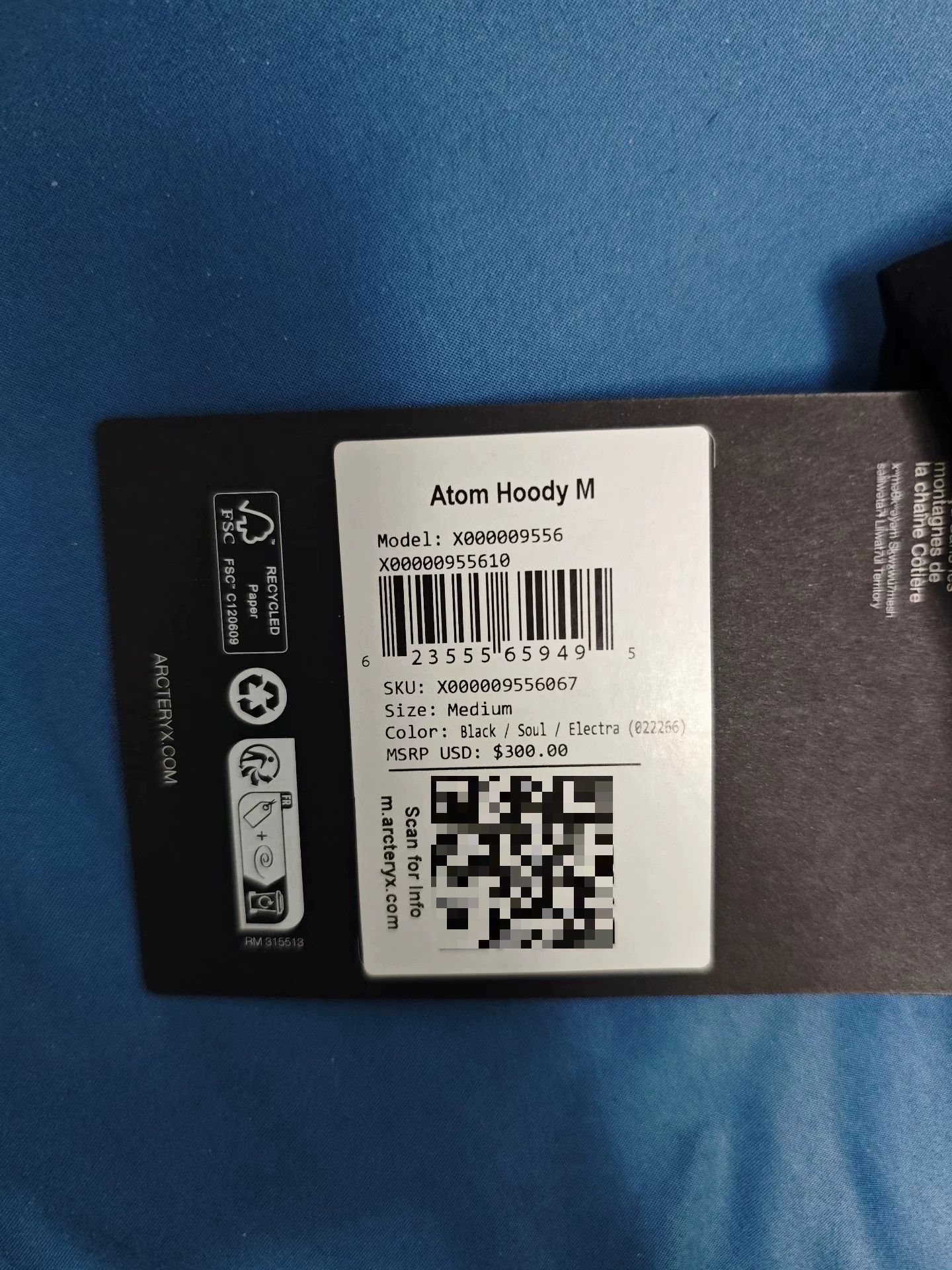 Arc'teryx Arcteryx Atom Hoody Jacket for Men Size US XS / EU 42 / 0 - 4 Thumbnail