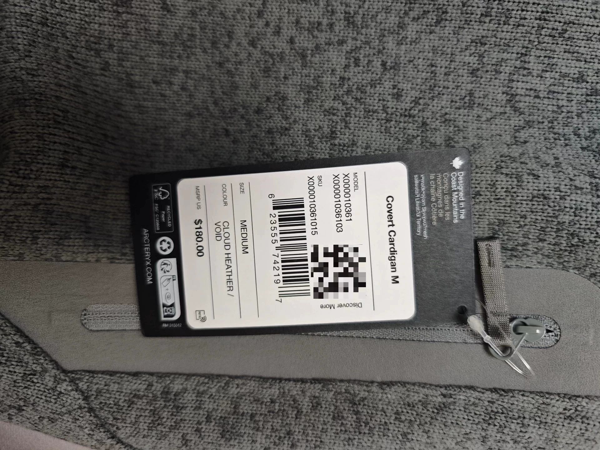 Arc'teryx Arcteryx Covert Cardigan for Men Size US S / EU 44-46 / 1 - 8 Thumbnail