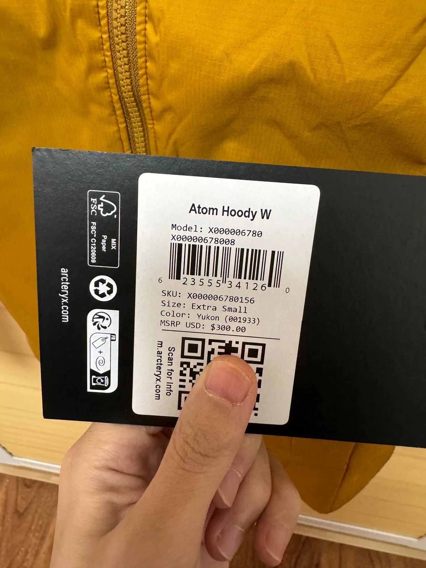 Arc'teryx Arcteryx Atom Hoody for Women Size XS / US 0-2 / IT 36-38 - 4 Thumbnail