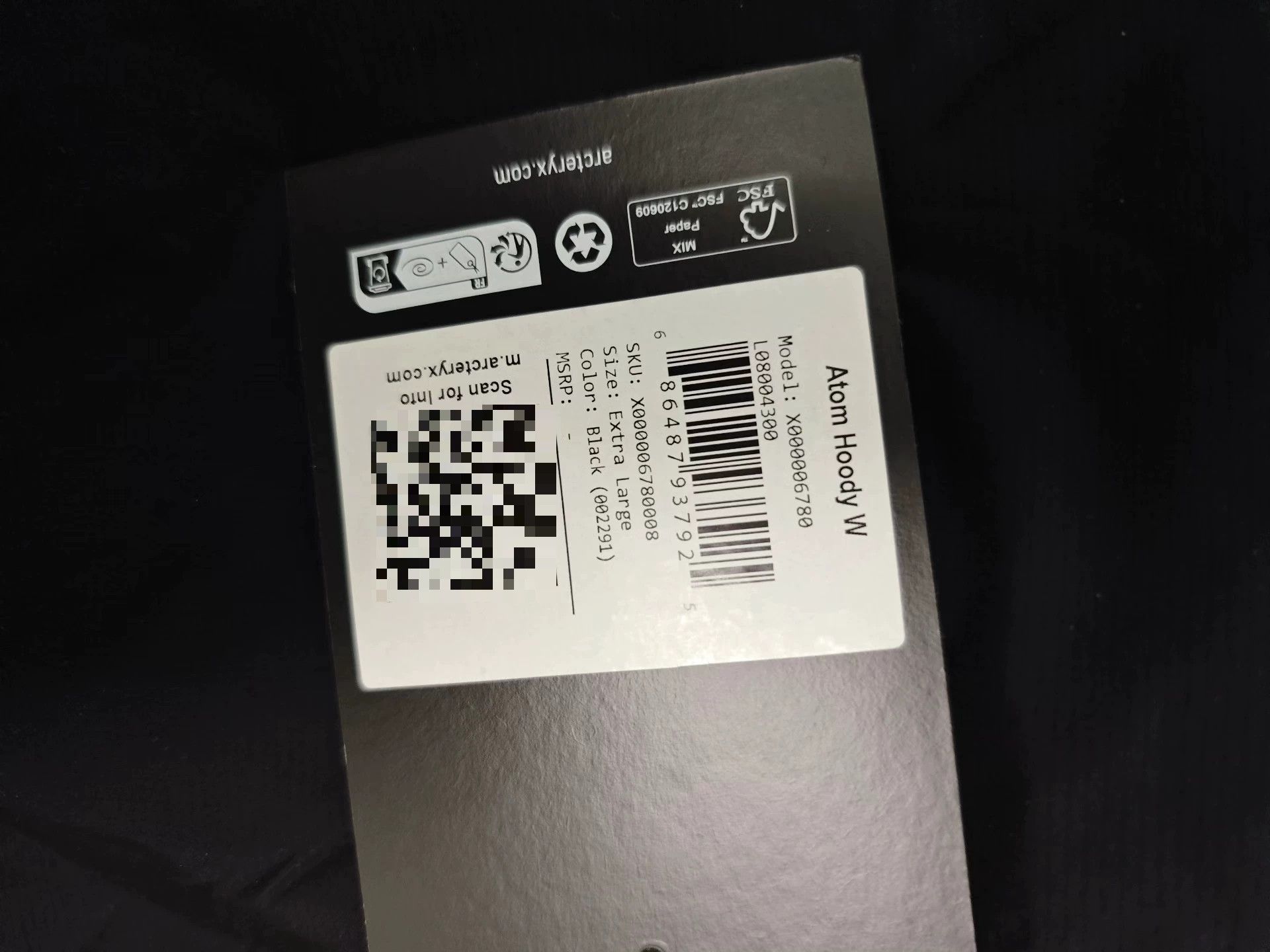 Arc'teryx Arcteryx Atom Hoody Women's Jacket Size XL / US 12-14 / IT 48-50 - 4 Thumbnail