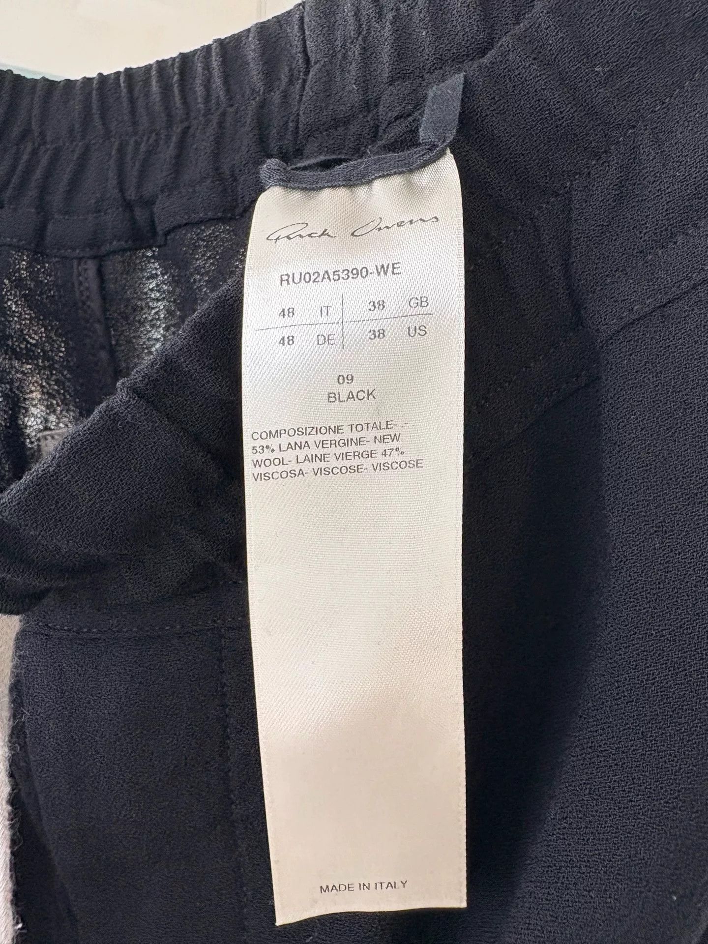 Rick Owens Rick Owens Berlin Long Pants Size US 32 / EU 48 - 3 Thumbnail