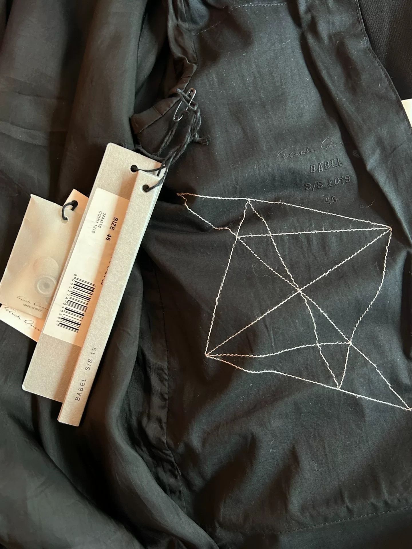 Rick Owens Rick Owens Fringed Pilot Jacket 2019 Size US S / EU 44-46 / 1 - 3 Thumbnail