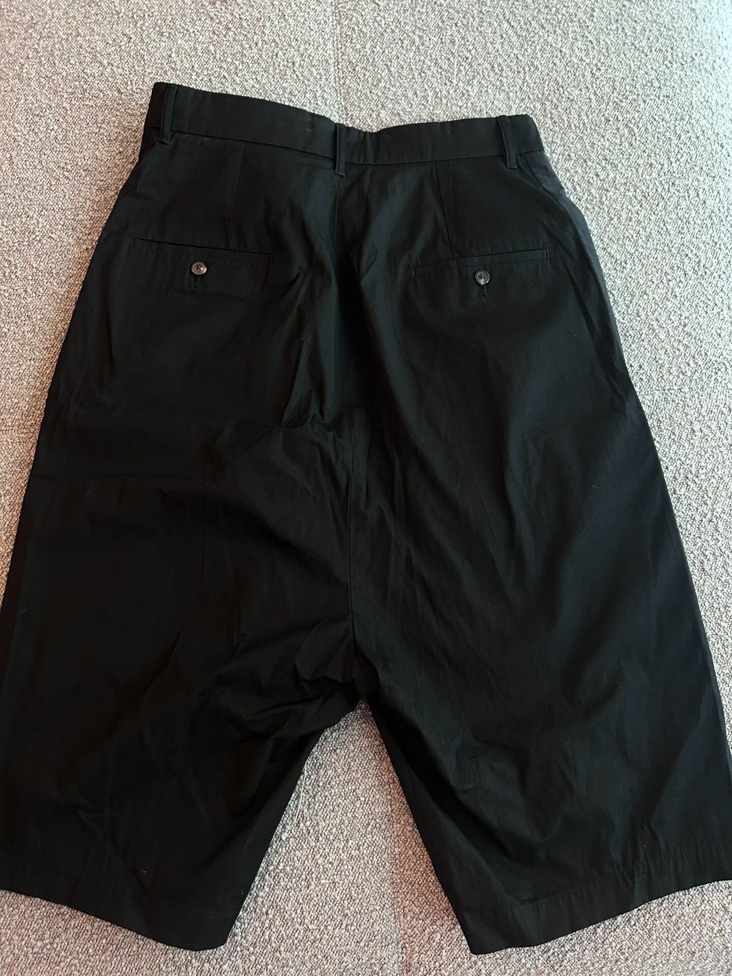 Rick Owens Rick Owens Black Loose Trousers Size US 32 / EU 48 - 2 Thumbnail