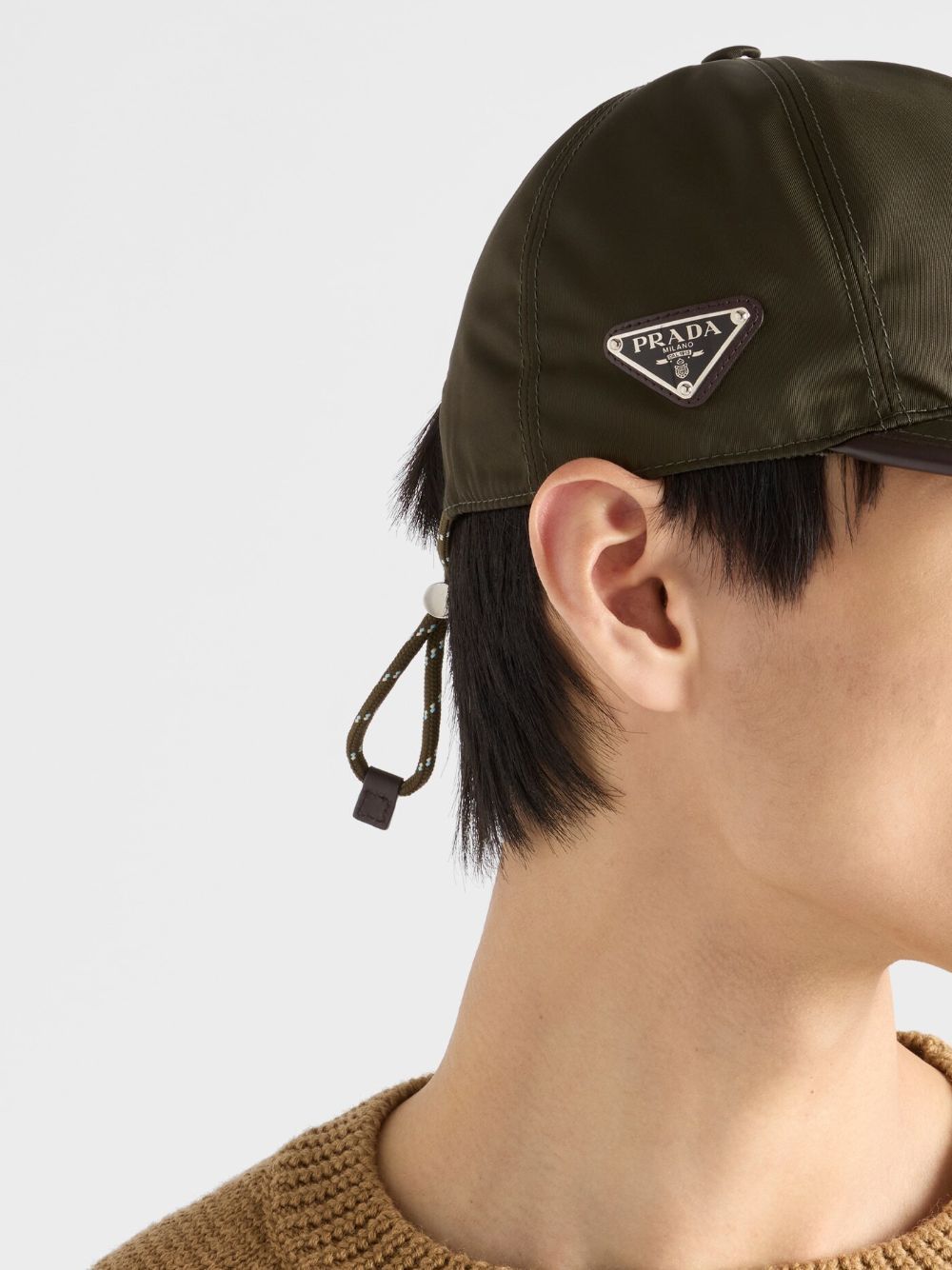 Prada RE-NYLON BASEBALL CAP Size ONE SIZE - 5 Thumbnail