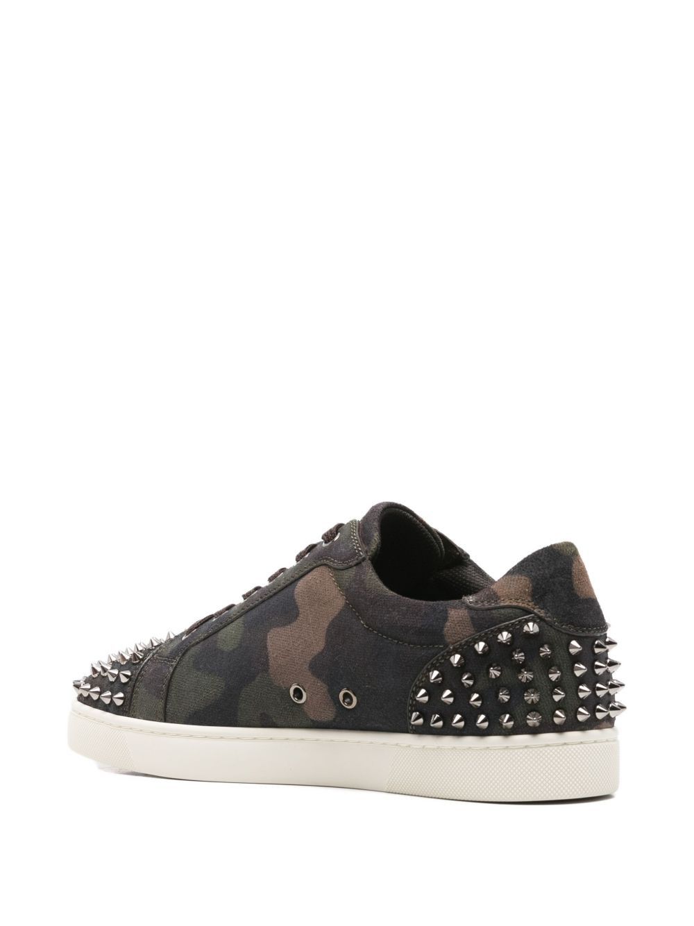 Christian Louboutin SEAVASTE LEATHER SNEAKERS Size US 7 / EU 40 - 3 Thumbnail