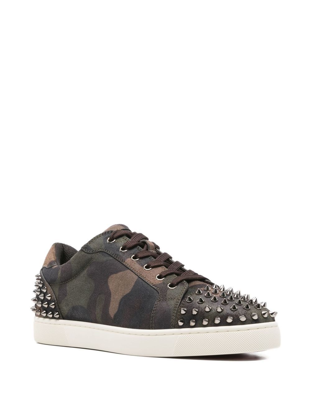 Christian Louboutin SEAVASTE LEATHER SNEAKERS Size US 8 / EU 41 - 2 Thumbnail