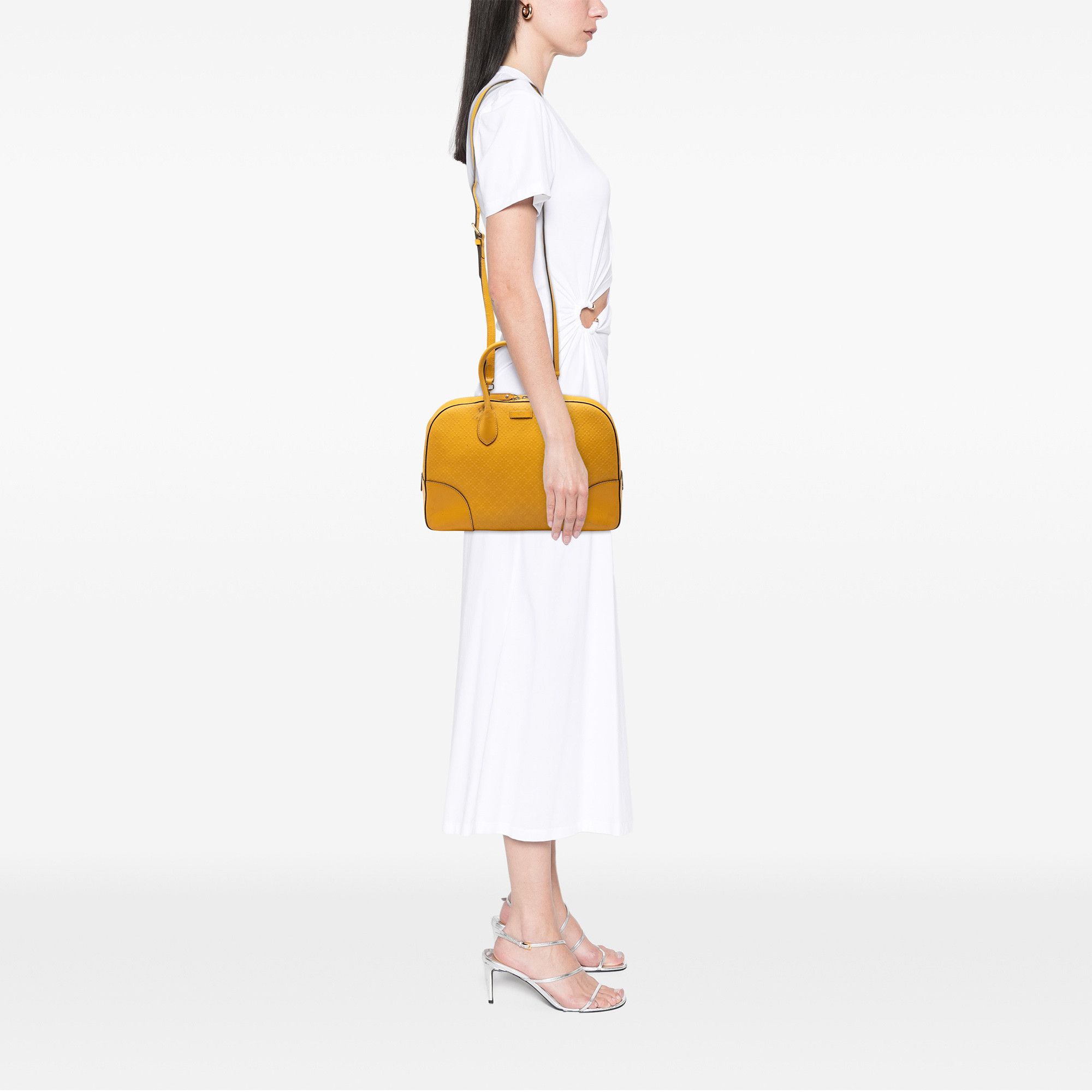 Gucci Gucci Diamante Bright Leather Satchel Size ONE SIZE - 9 Thumbnail