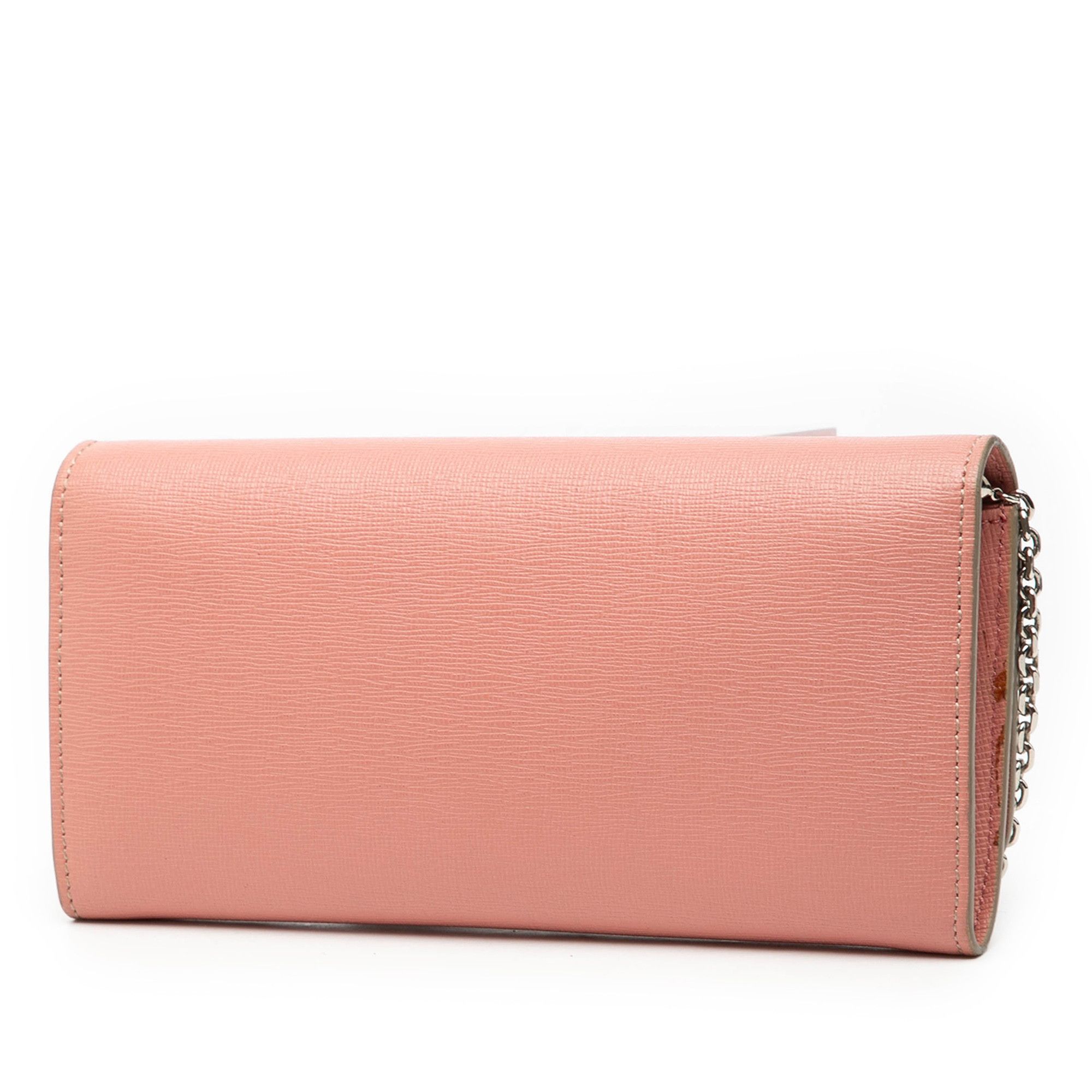 Fendi Fendi Leather Monster Wallet With Chain Size ONE SIZE - 2 Thumbnail