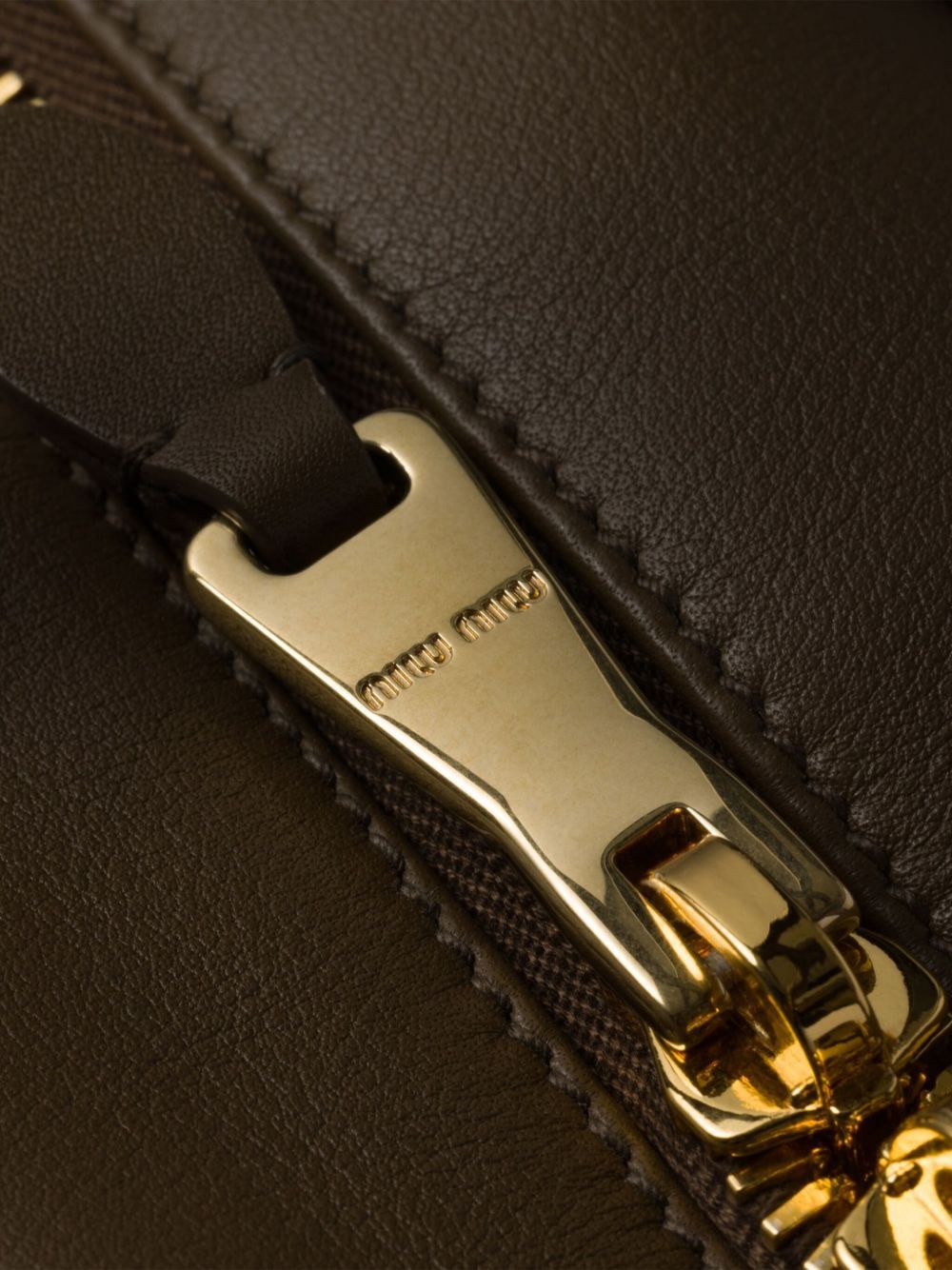 Miu Miu BEAU LEATHER HANDBAG Size ONE SIZE - 3 Thumbnail