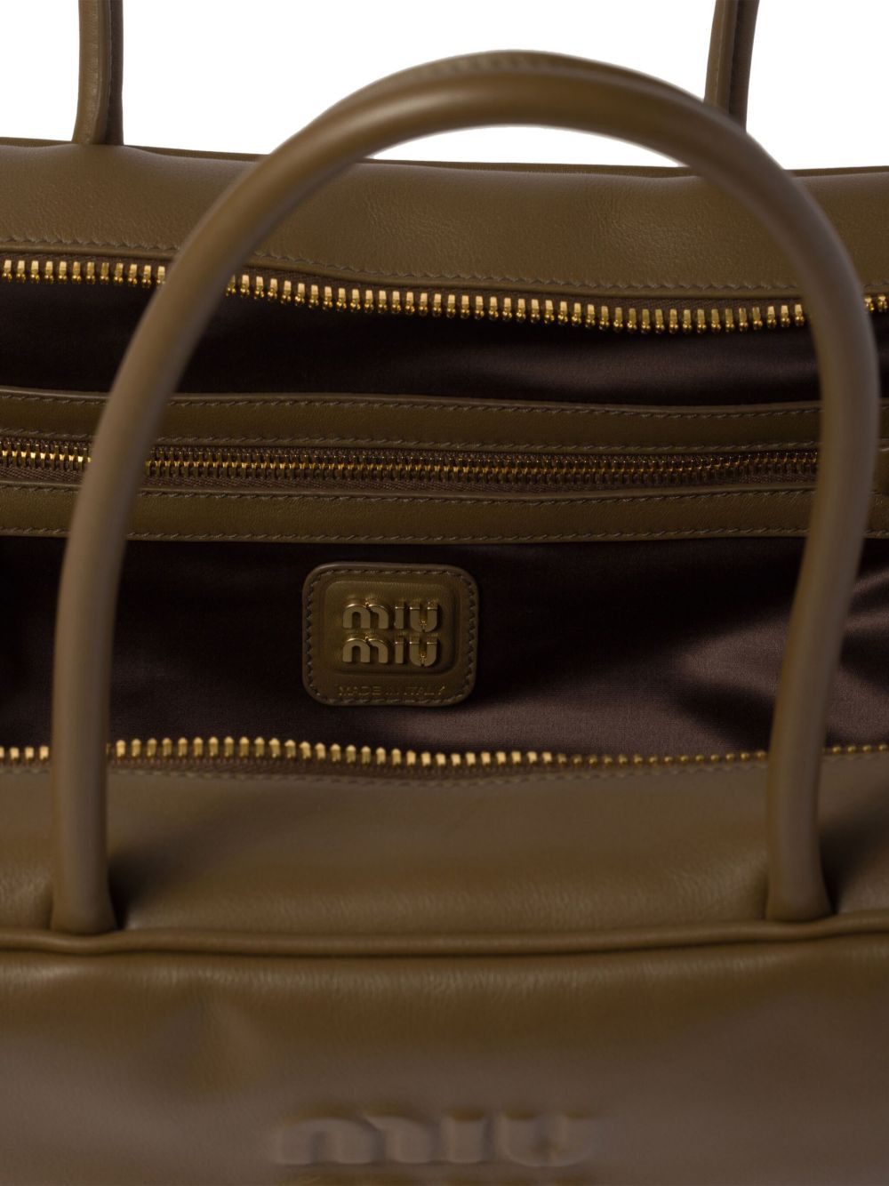 Miu Miu BEAU LEATHER HANDBAG Size ONE SIZE - 2 Thumbnail