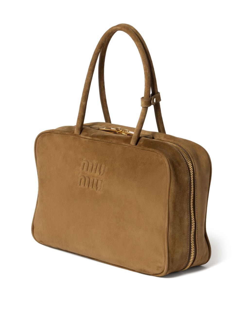 Miu Miu BEAU SUEDE HANDBAG Size ONE SIZE - 5 Thumbnail