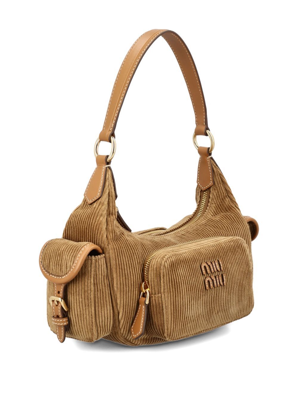 Miu Miu POCKET VELVET SHOULDER BAG Size ONE SIZE - 4 Thumbnail