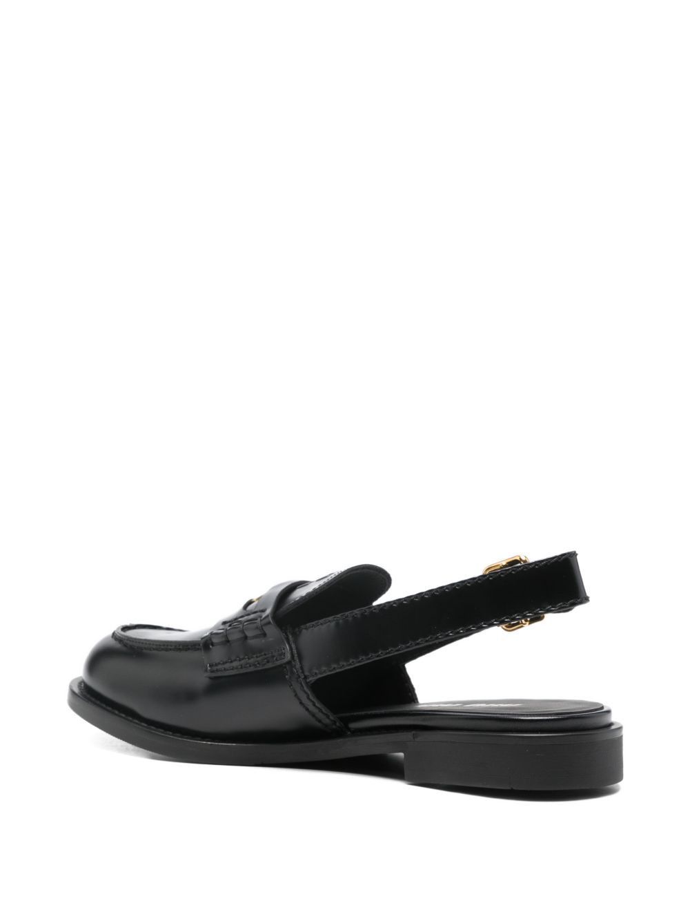 Miu Miu LEATHER SLINGBACK LOAFERS Size US 11 / IT 41 - 4 Thumbnail