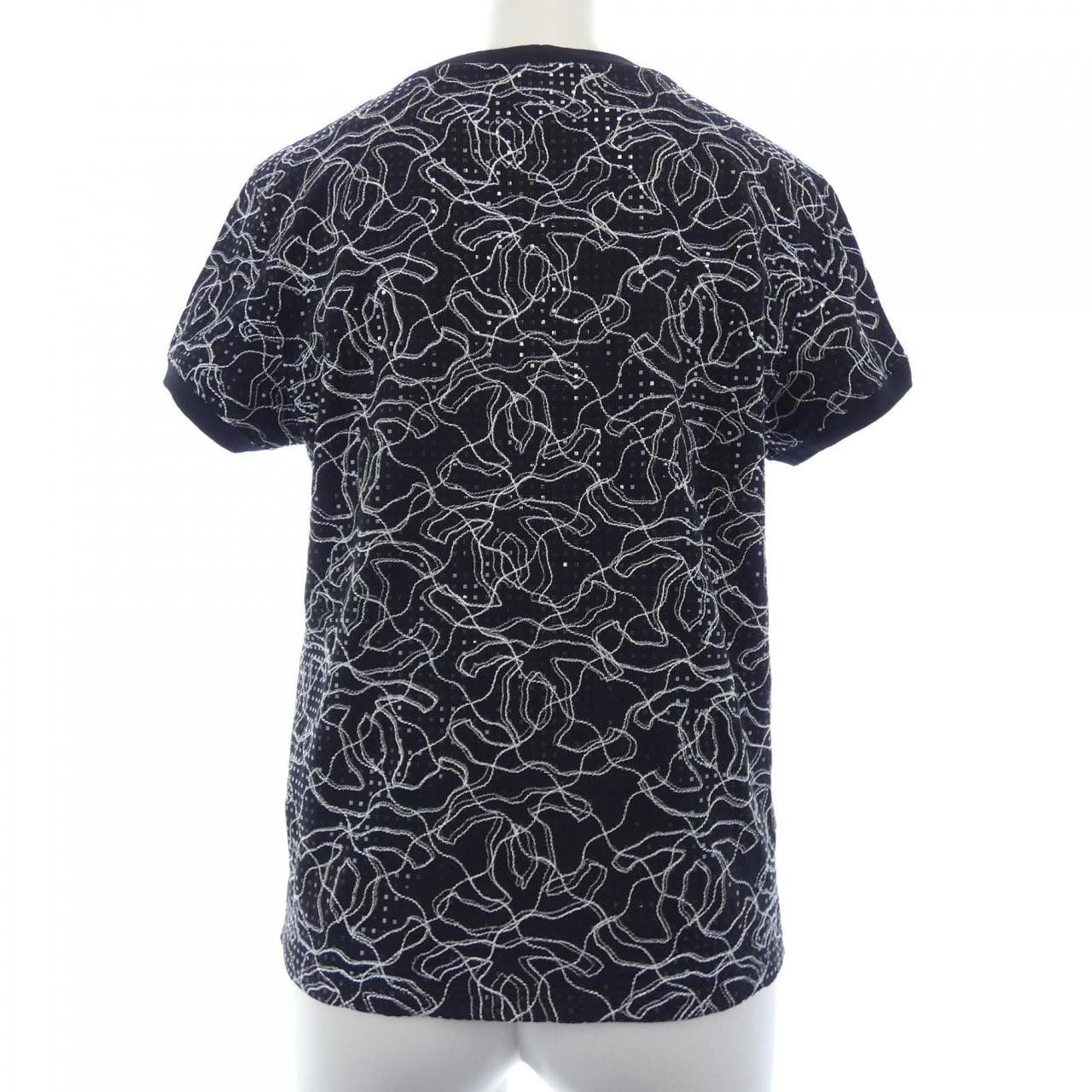 Chanel Chanel Chanel LOOK48 T-shirt Textile T-Shirts P78741K11351 25C DUTY FREE for USA Size ONE SIZE - 2 Thumbnail