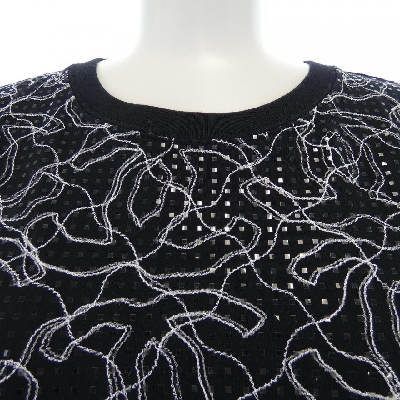 Chanel Chanel Chanel LOOK48 T-shirt Textile T-Shirts P78741K11351 25C DUTY FREE for USA Size ONE SIZE - 6 Thumbnail