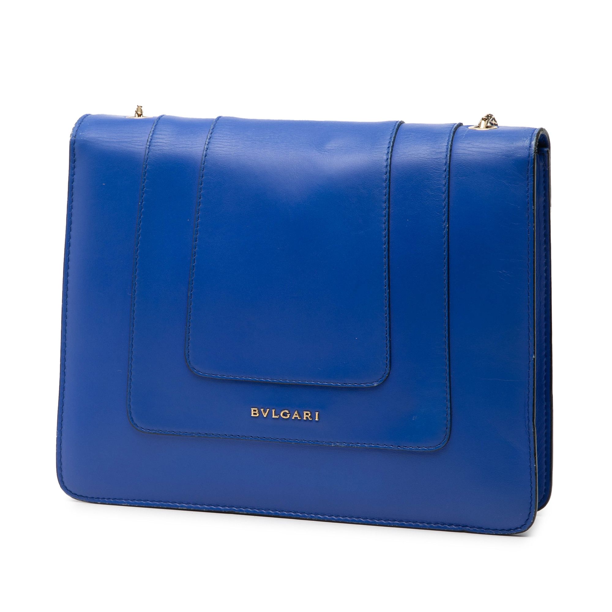 Bvlgari Bvlgari Small Leather Square Serpenti Forever Chain Crossbody Size ONE SIZE - 2 Thumbnail