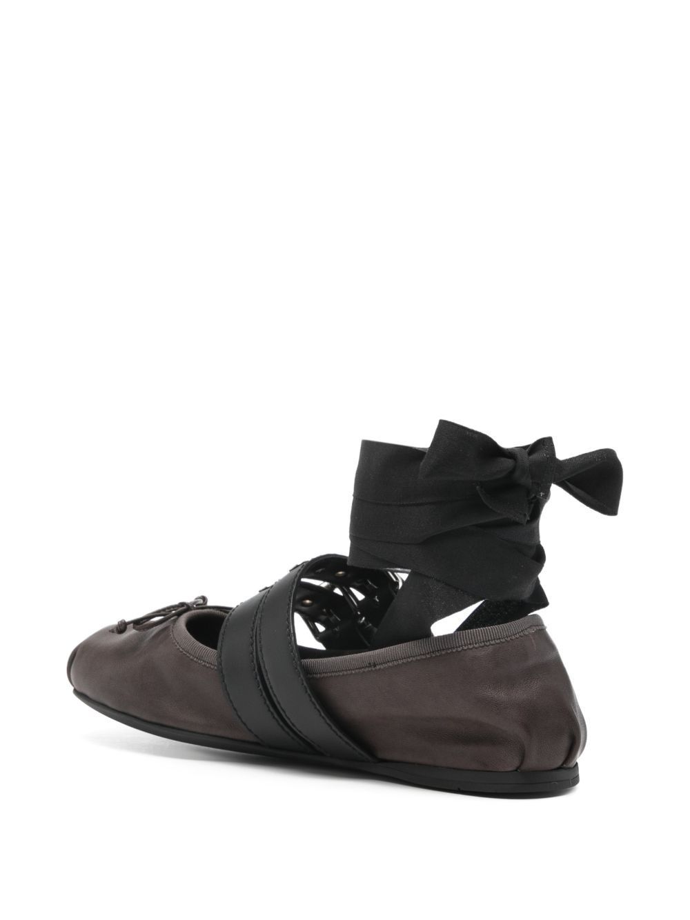 Miu Miu LEATHER BALLETS Size US 6 / IT 36 - 4 Thumbnail