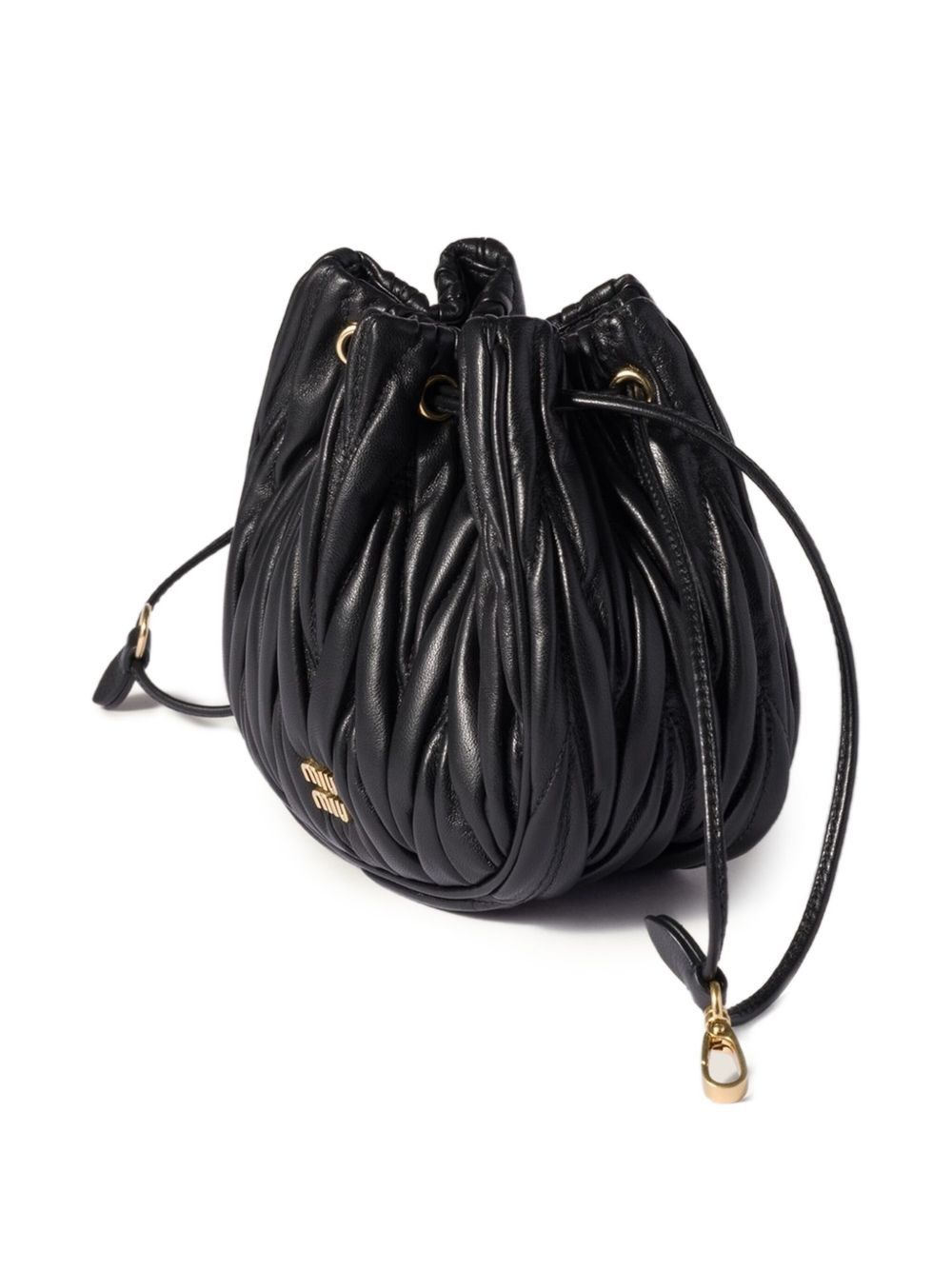 Miu Miu MATELASSÉ LEATHER MINI BAG Size ONE SIZE - 4 Thumbnail