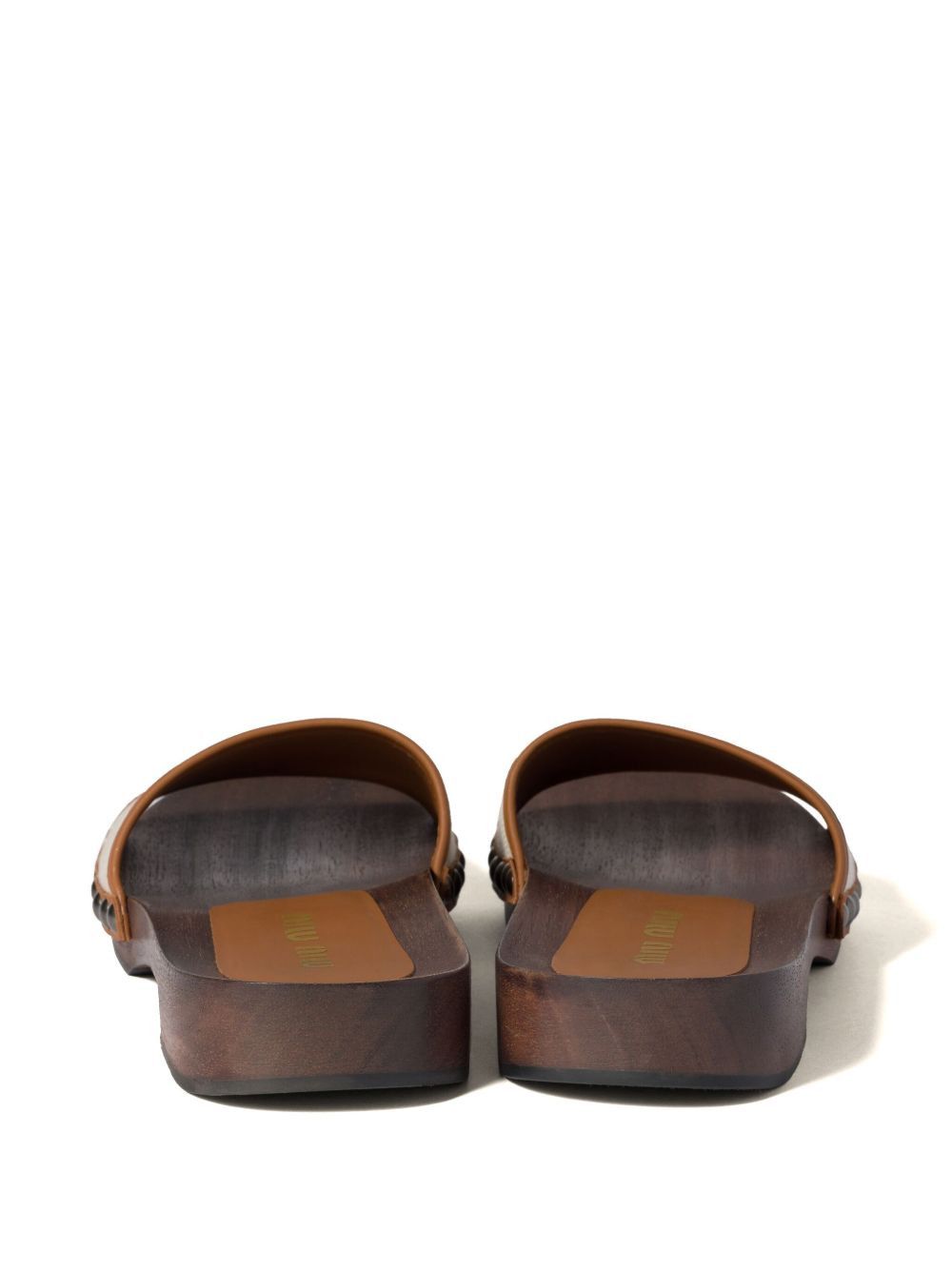 Miu Miu LOGO SLIDES Size US 7 / IT 37 - 2 Thumbnail