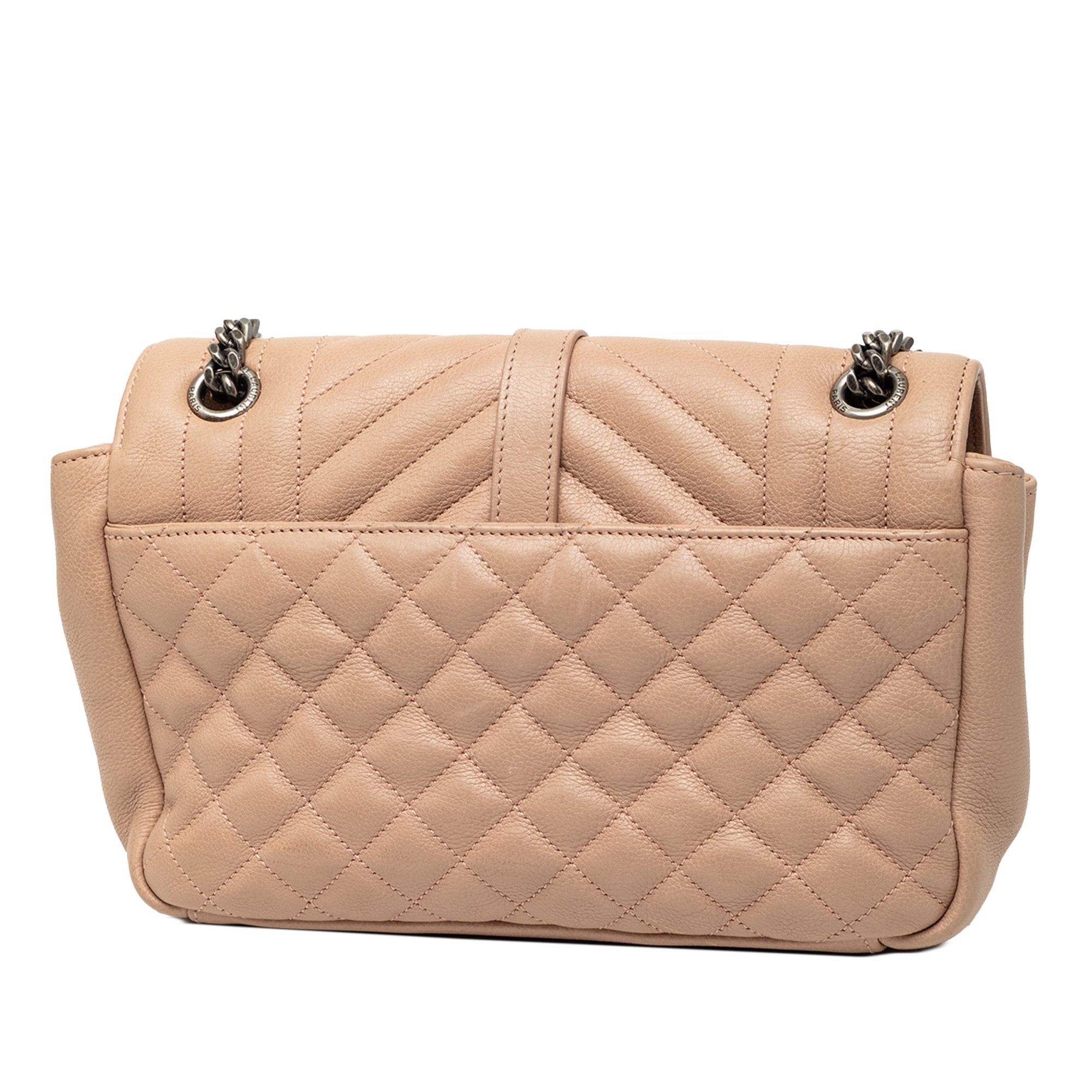 Yves Saint Laurent Yves Saint Laurent Medium Sheepskin Triquilt Monogram College Bag Size ONE SIZE - 2 Thumbnail
