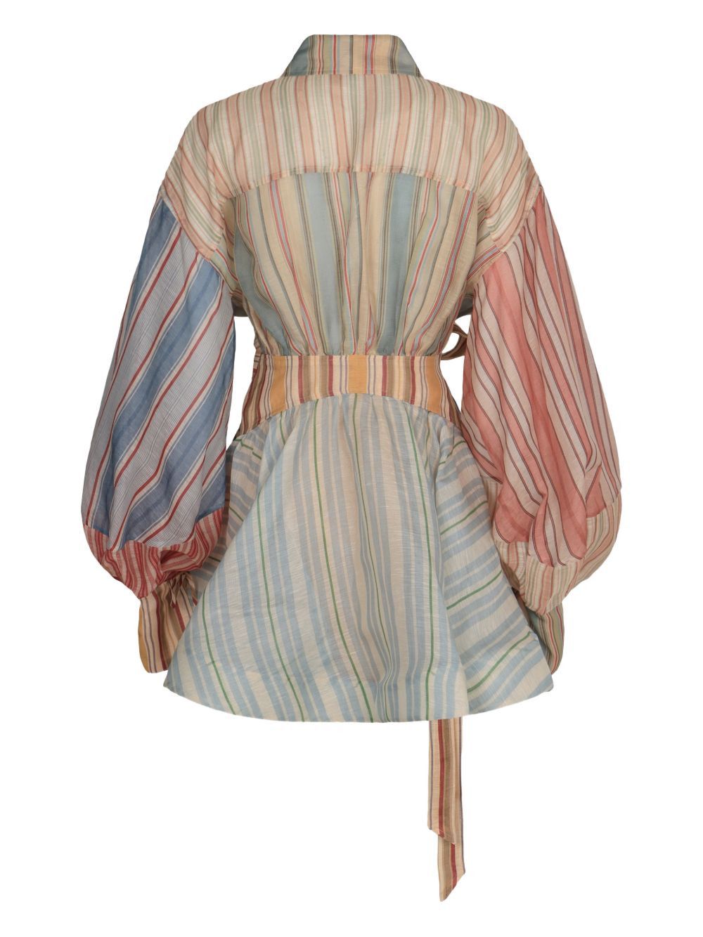 Zimmermann REBELLION LINEN AND SILK MINI DRESS Size S / US 4 / IT 40 - 2 Thumbnail