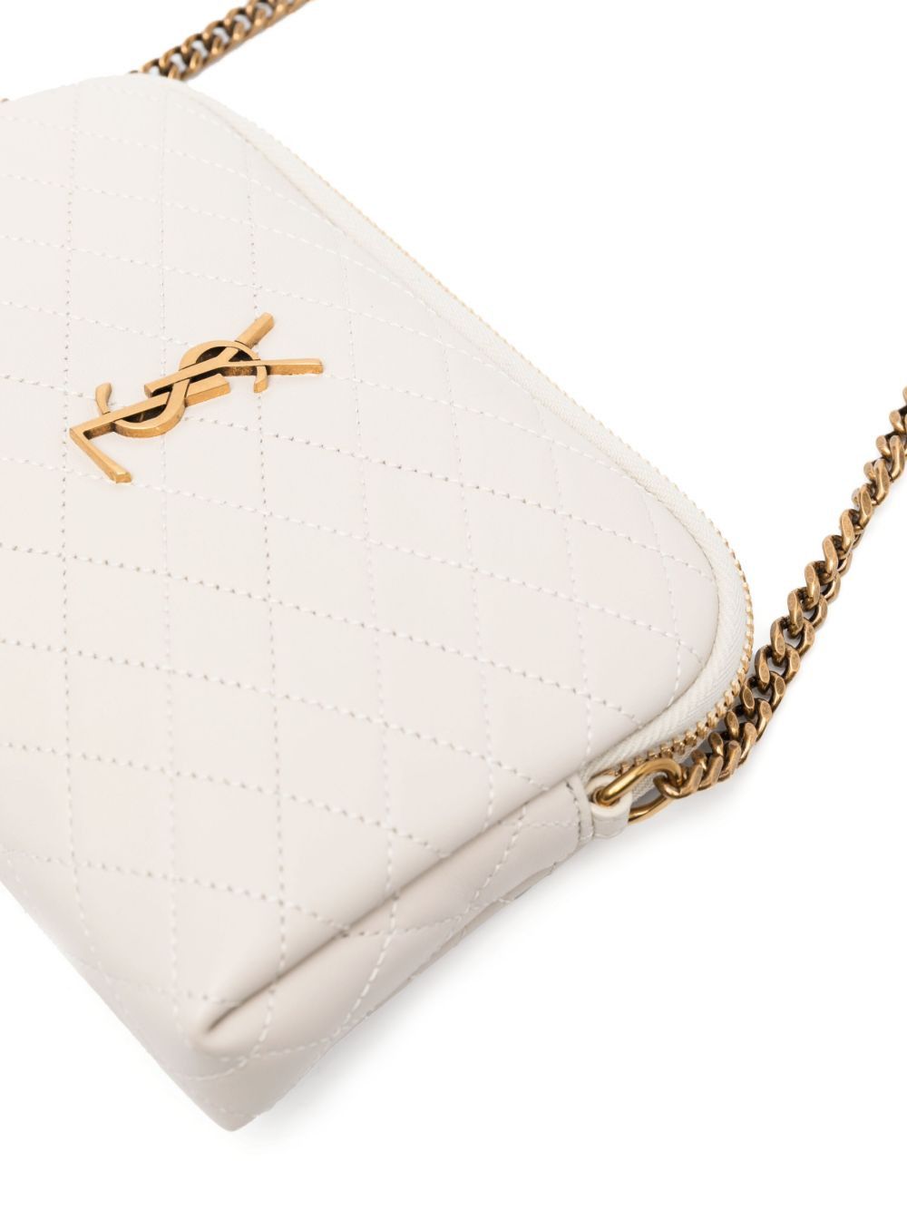 Saint Laurent Paris GABY MINI LEATHER CROSSBODY BAG Size ONE SIZE - 3 Thumbnail
