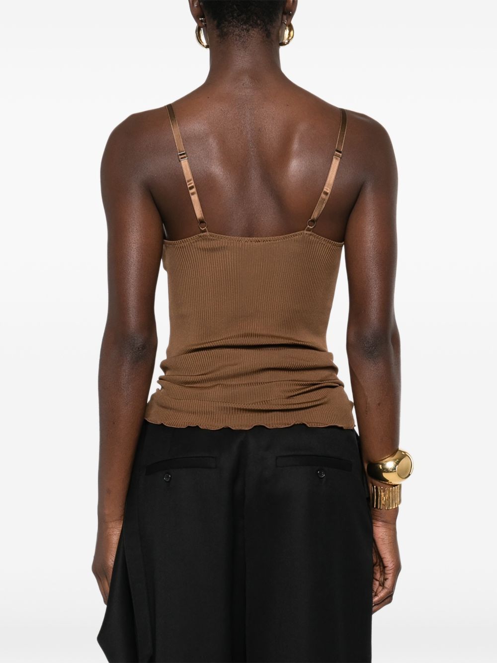 Saint Laurent Paris LACE SILK TOP Size L / US 10 / IT 46 - 5 Thumbnail