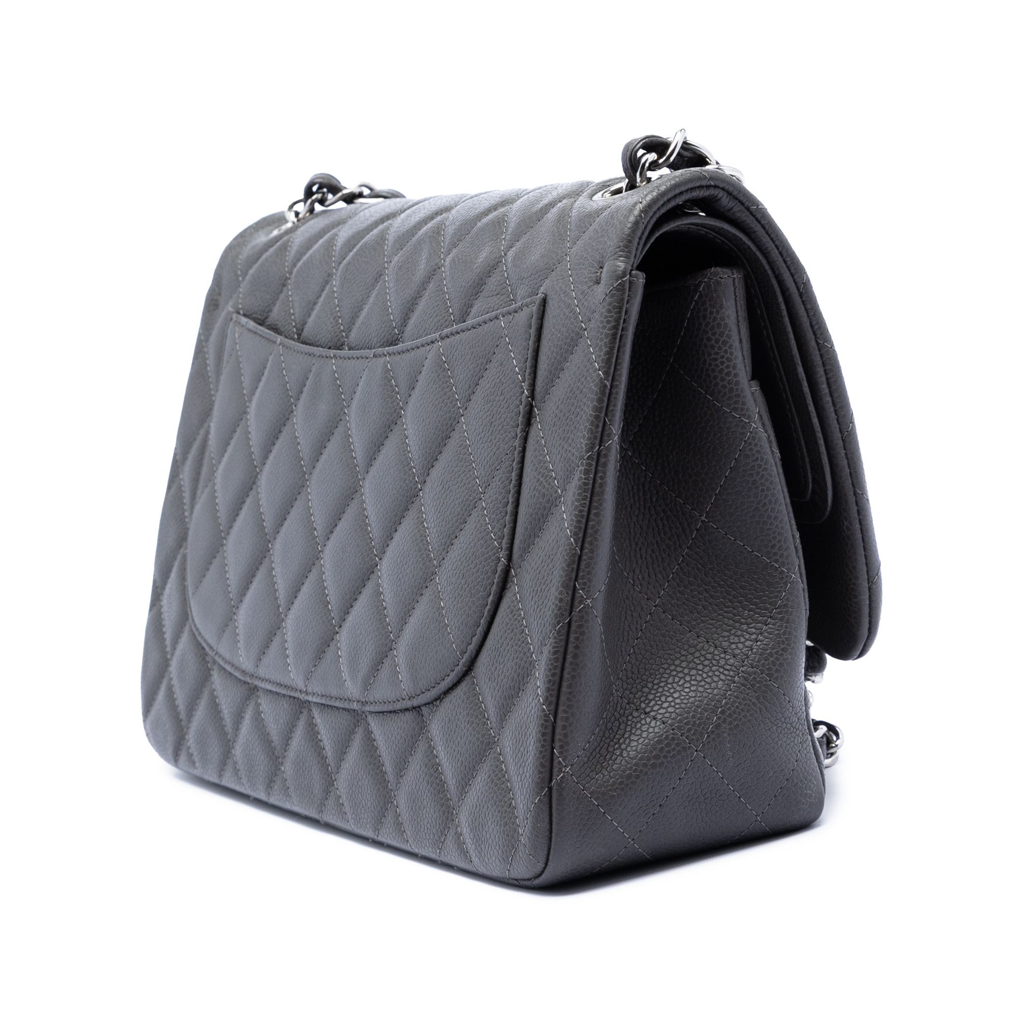 Chanel Chanel Jumbo Classic Caviar Double Flap Size ONE SIZE - 2 Thumbnail