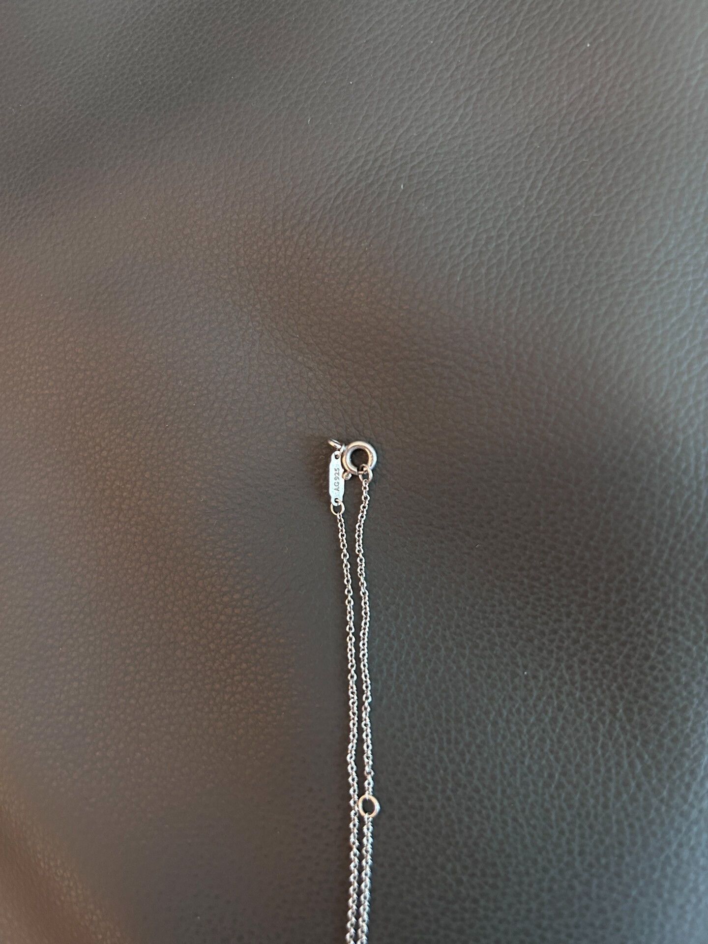 Tiffany & Co. Tiffany Roman Numeral Necklace in Silver Size ONE SIZE - 2 Thumbnail