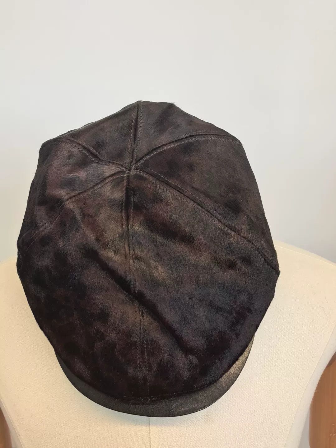 Burberry Burberry Men's Leather Beret Hat M Size ONE SIZE - 2 Thumbnail