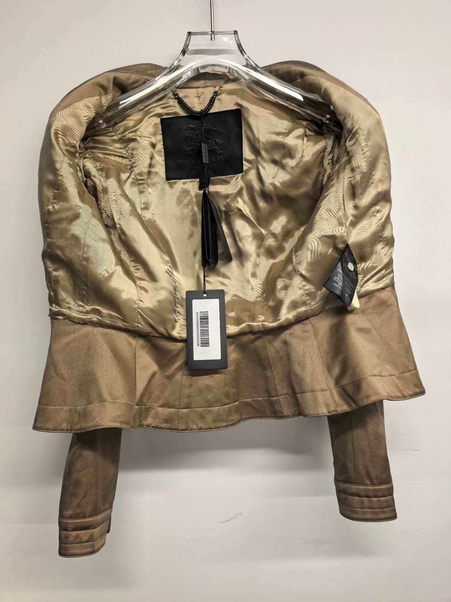Burberry Burberry Women's Short Leather Jacket Size S / US 4 / IT 40 - 3 Thumbnail