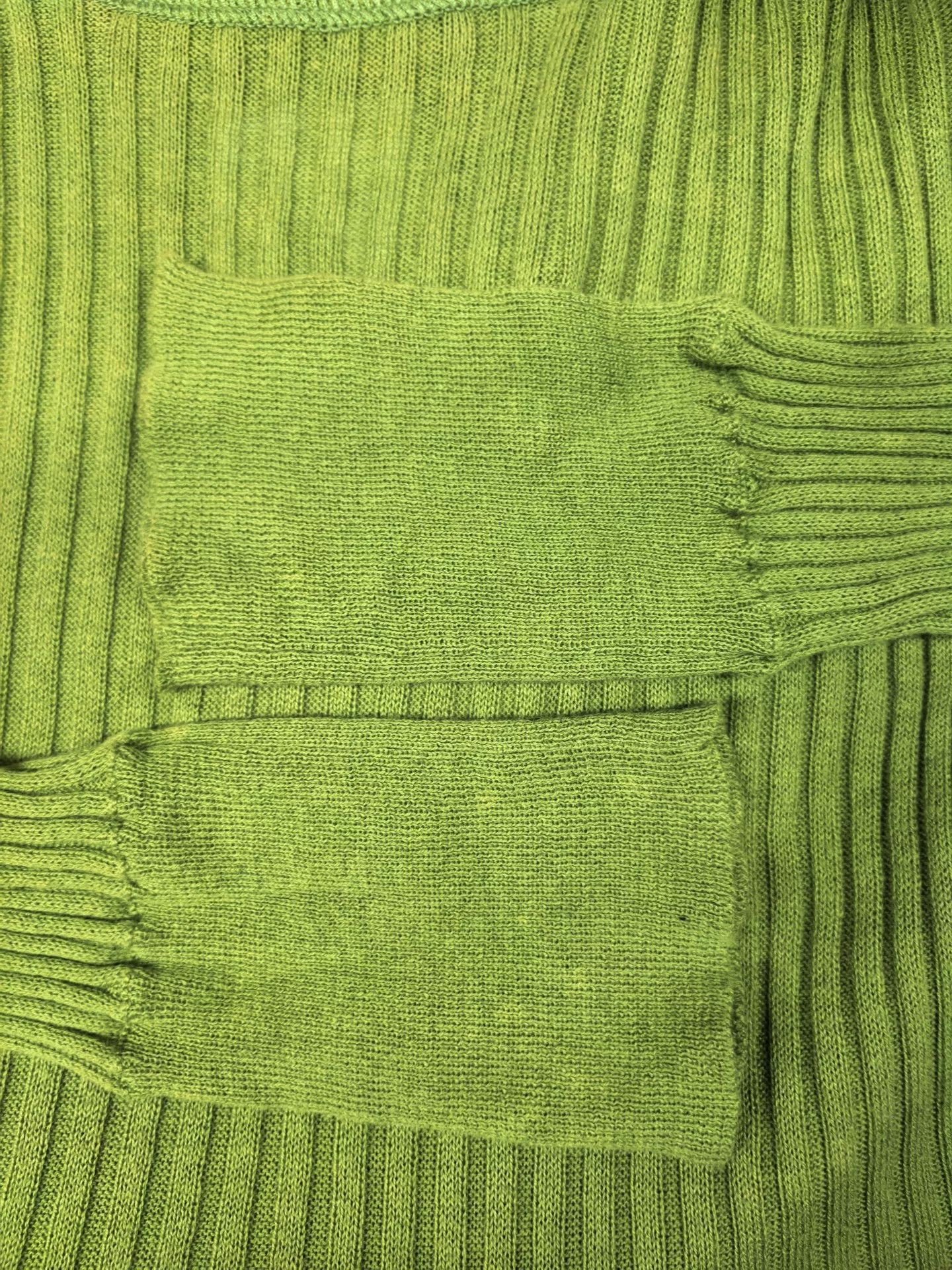 Burberry Burberry Brit Green Knit Sweater Size XS / US 0-2 / IT 36-38 - 3 Thumbnail