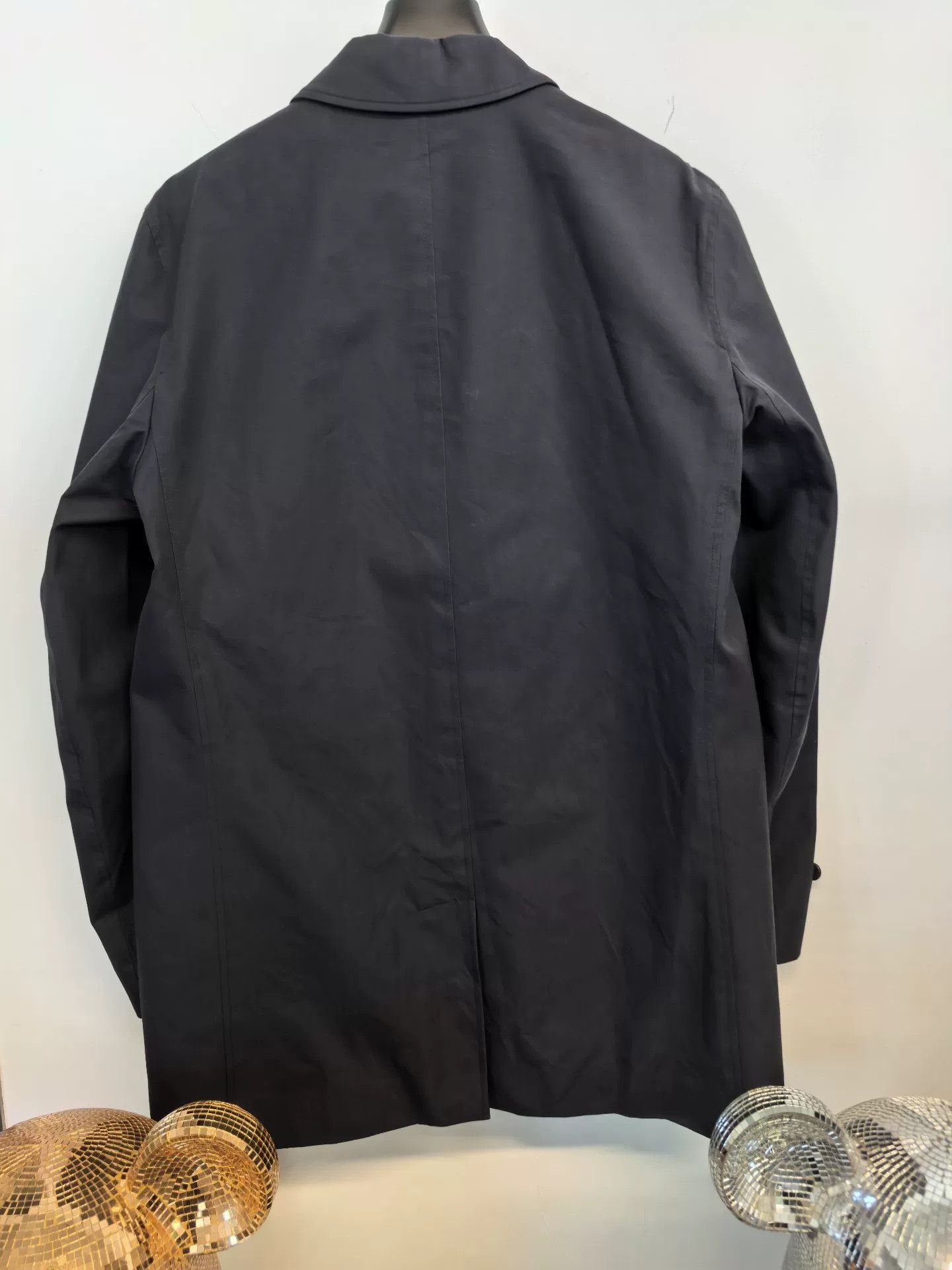 Burberry Burberry Men's Trench Coat in Black Size US M / EU 48-50 / 2 - 2 Thumbnail
