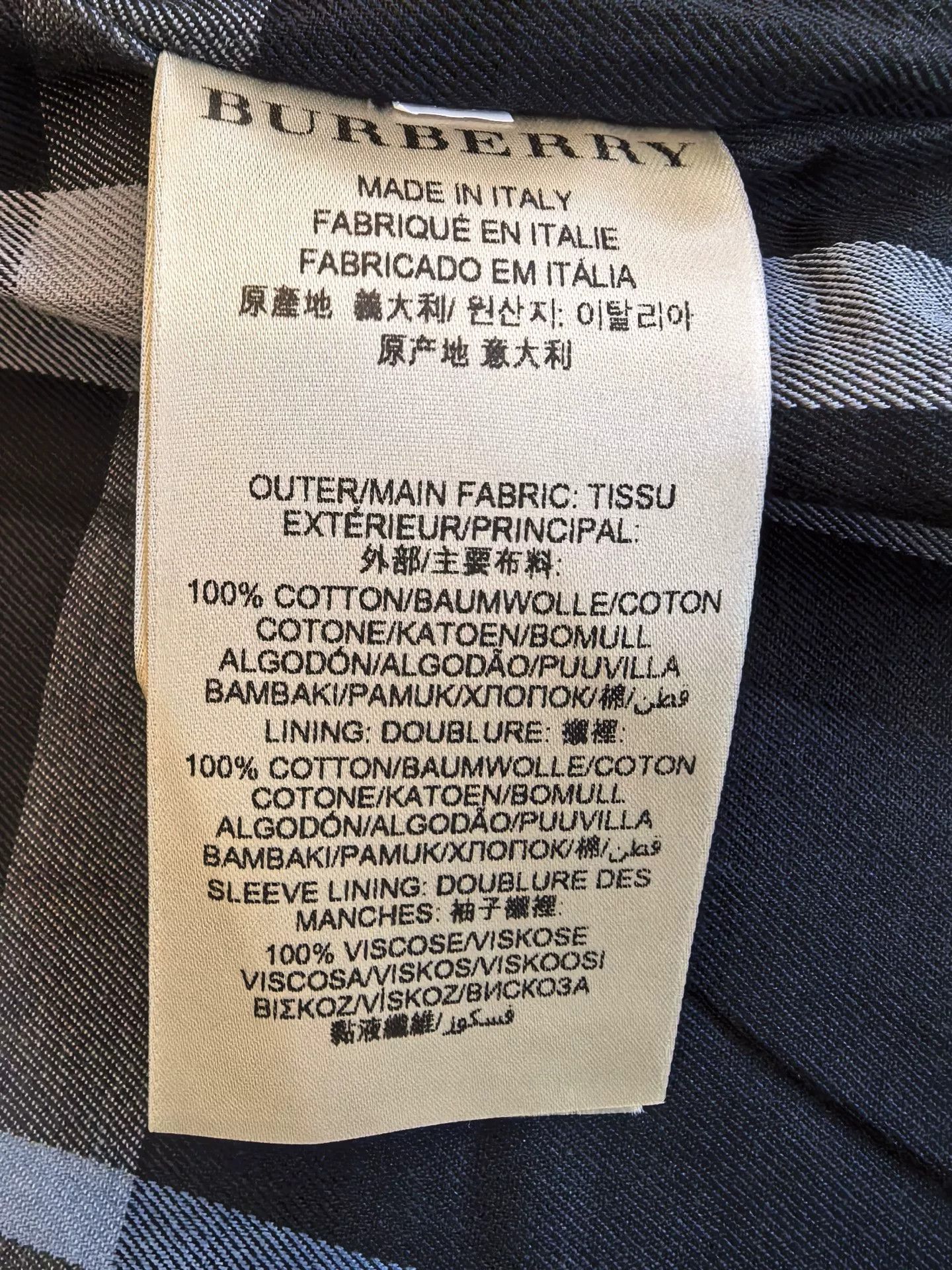Burberry Burberry Men's Trench Coat in Black Size US M / EU 48-50 / 2 - 5 Thumbnail