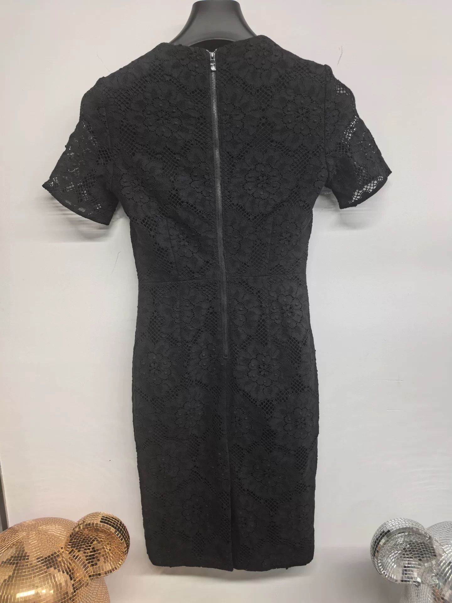 Burberry Black Lace Dress by Burberry Size M / US 6-8 / IT 42-44 - 2 Thumbnail