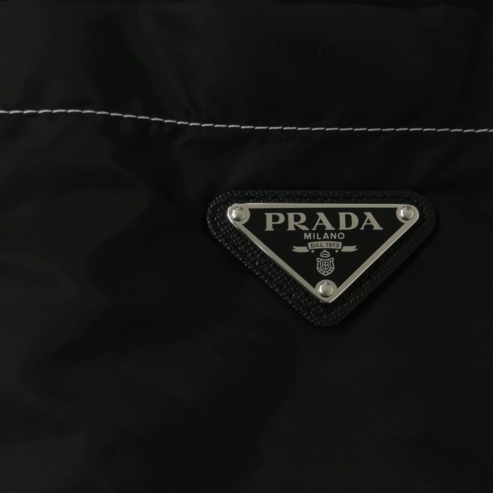 Prada Prada Black Recycled Nylon Shorts XS Size US 26 / EU 42 - 3 Thumbnail