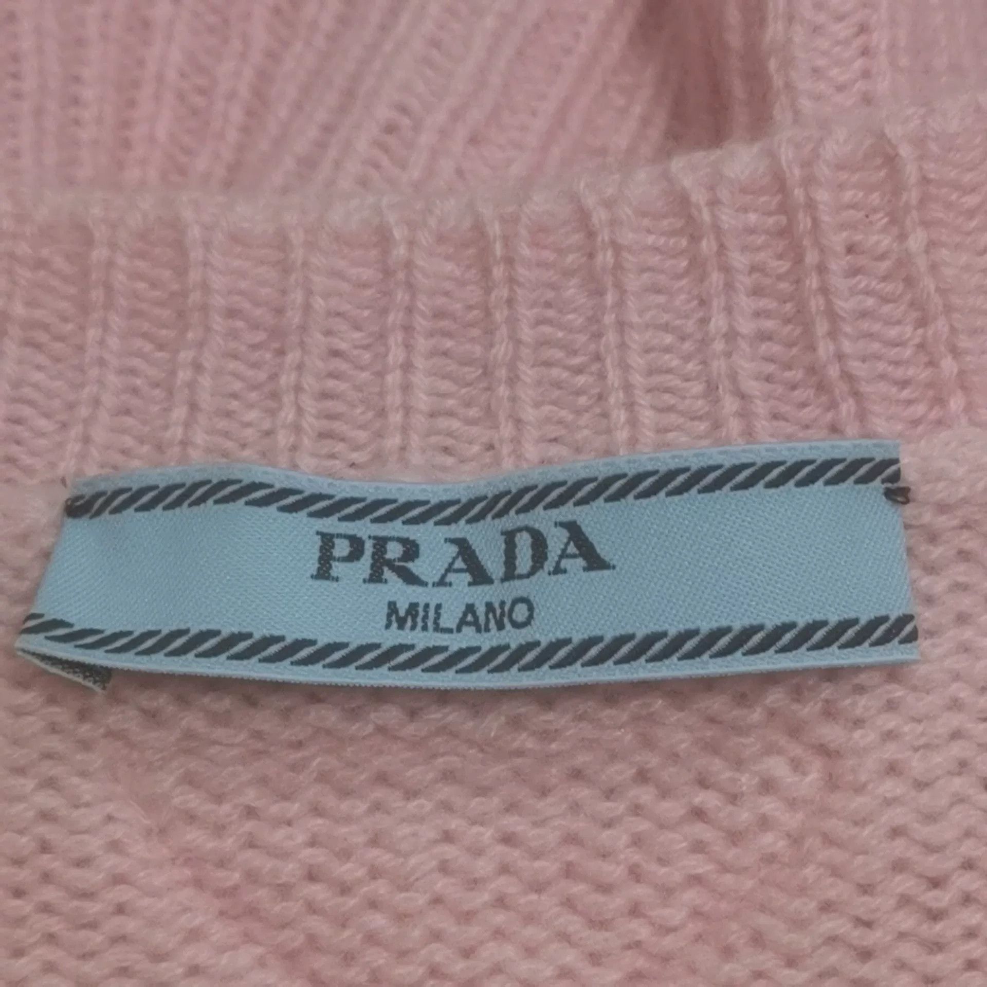 Prada Prada Light Pink Cashmere Cardigan Size S / US 4 / IT 40 - 6 Thumbnail