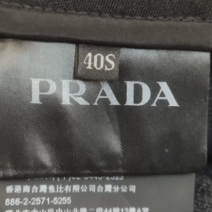 Prada Prada Black Tailored Fitted Pants Size S Size 40" / US 18 - 6 Thumbnail